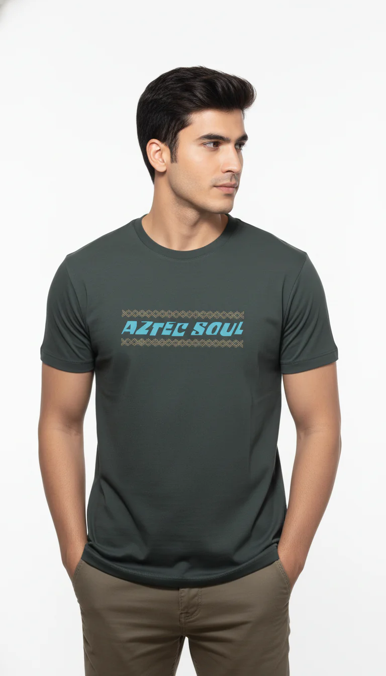 Men Cotton Tribal T-Shirt - Image 8