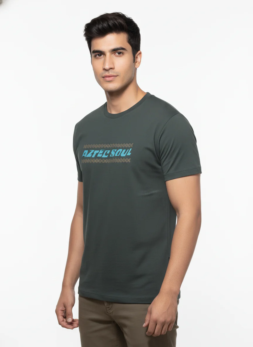 Men Cotton Tribal T-Shirt - Image 9
