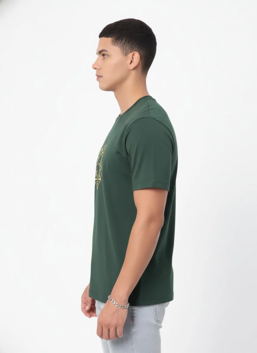 Men Cotton Tribal T-Shirt - Image 7
