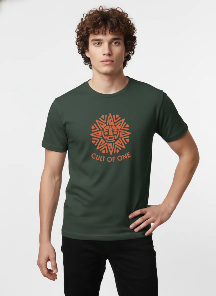 Men Cotton Tribal T-Shirt - Image 11