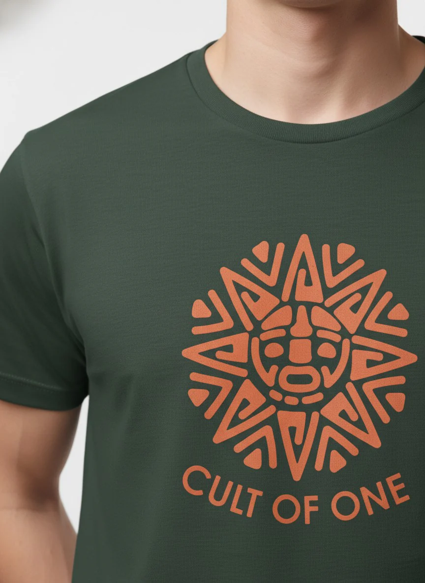 Men Cotton Tribal T-Shirt - Image 6