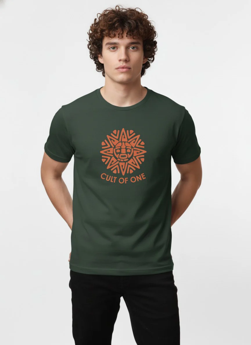 Men Cotton Tribal T-Shirt - Image 8