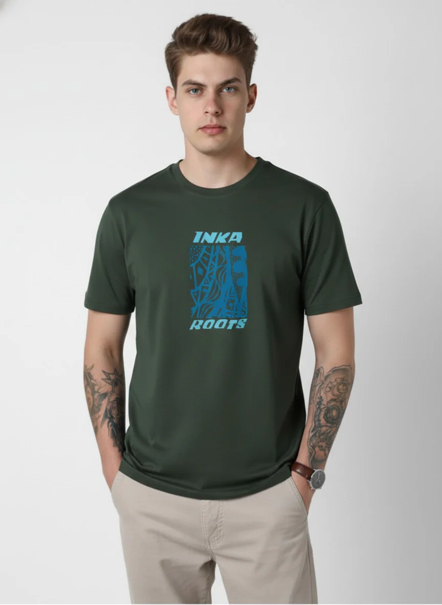 Men Cotton Tribal T-Shirt - Image 7