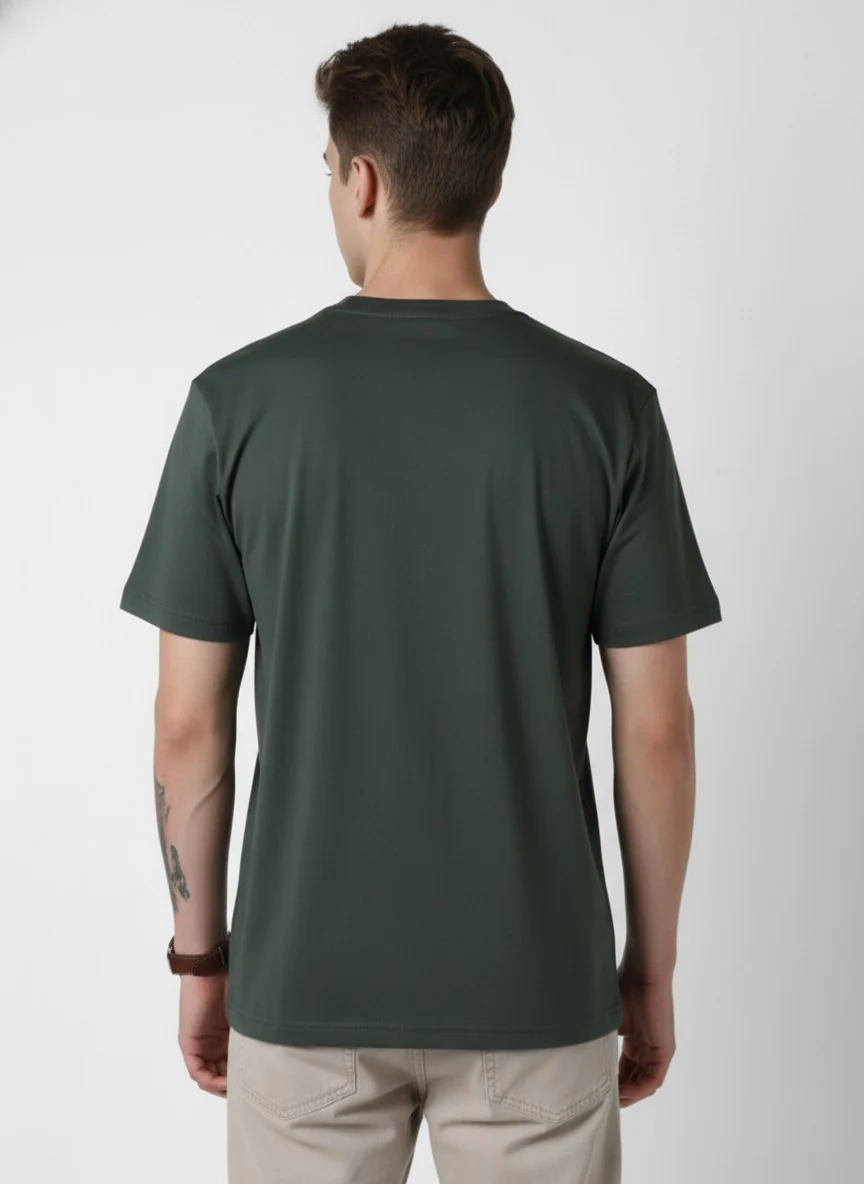 Men Cotton Tribal T-Shirt - Image 3
