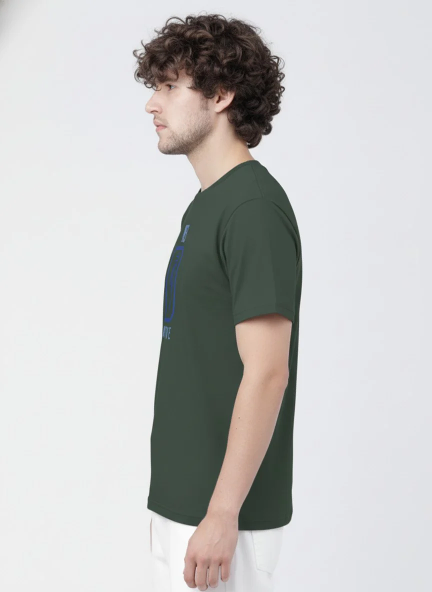 Men Cotton Tribal T-Shirt - Image 6
