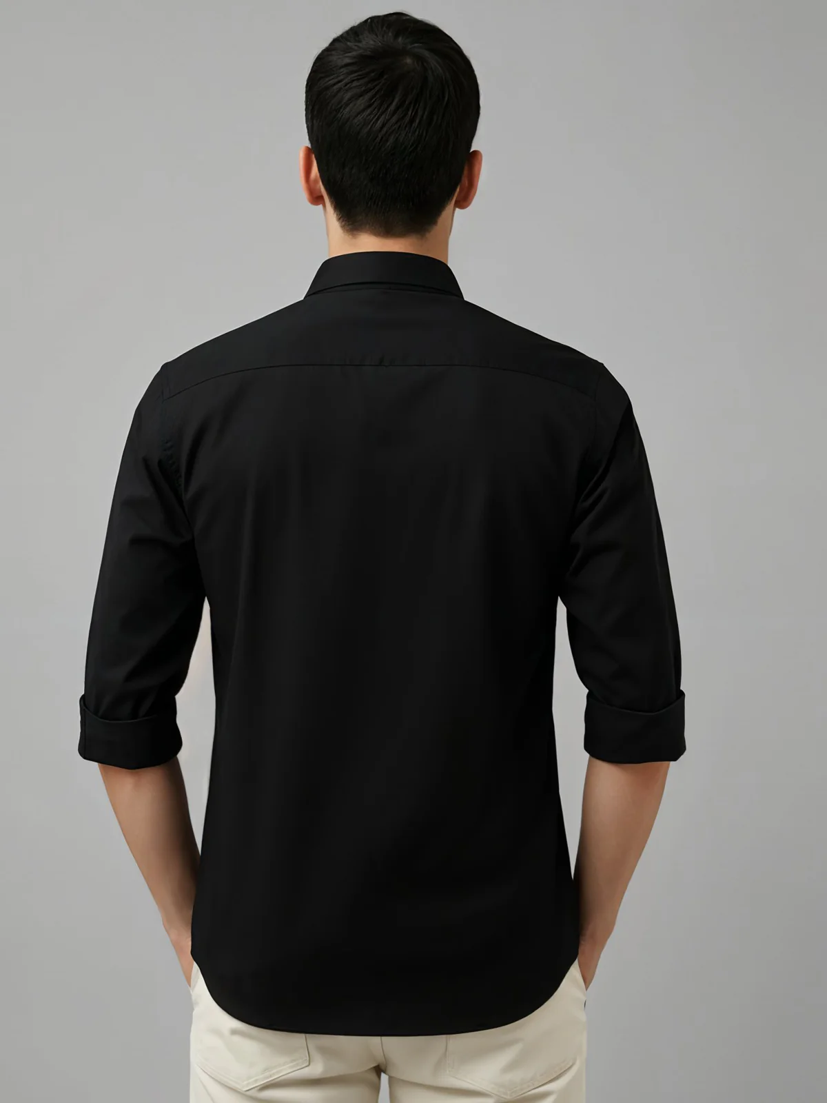 Men Cotton Twill Cargo Shirt - Image 6