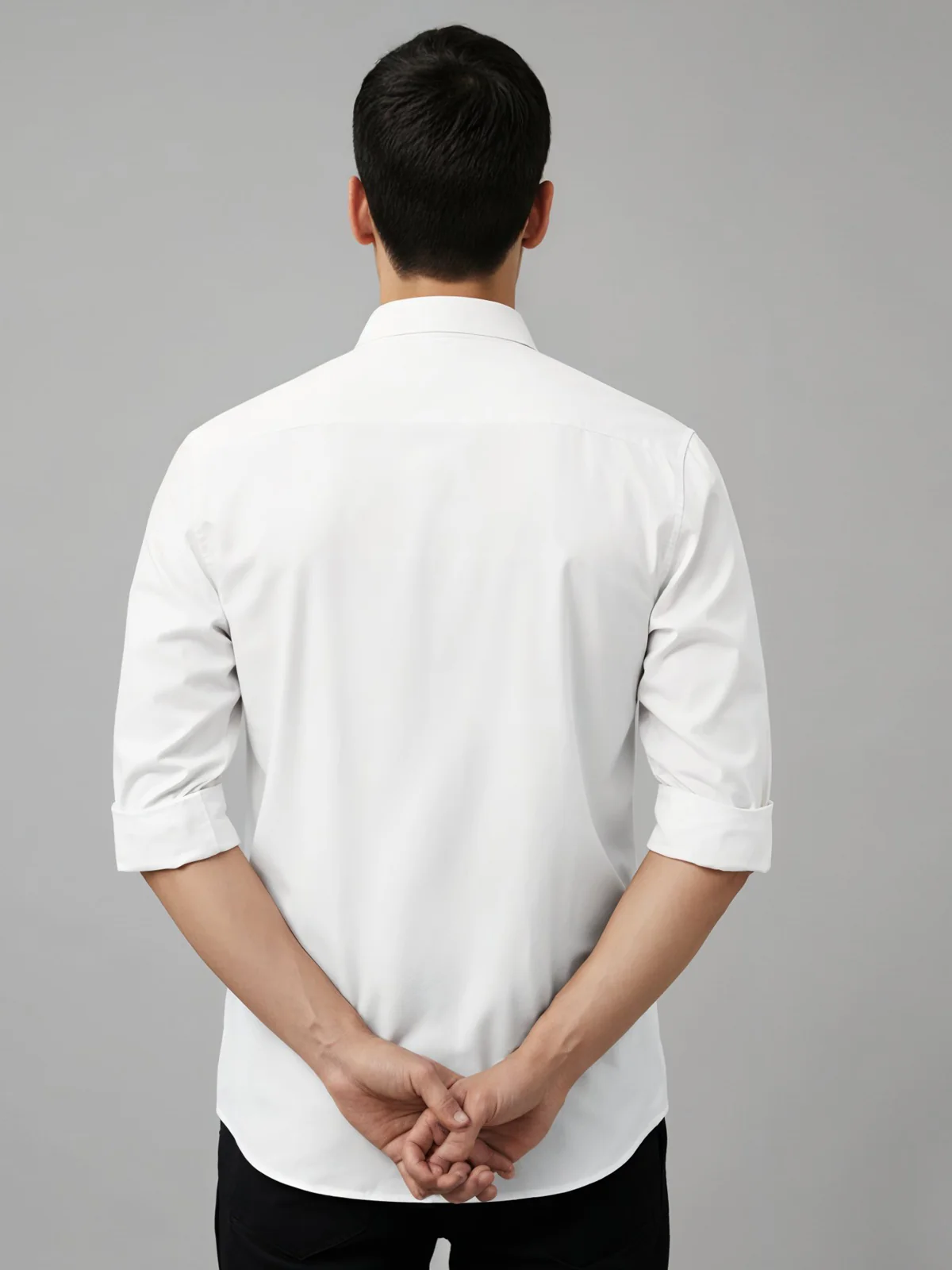 Men Cotton Twill Cargo Shirt - Image 3
