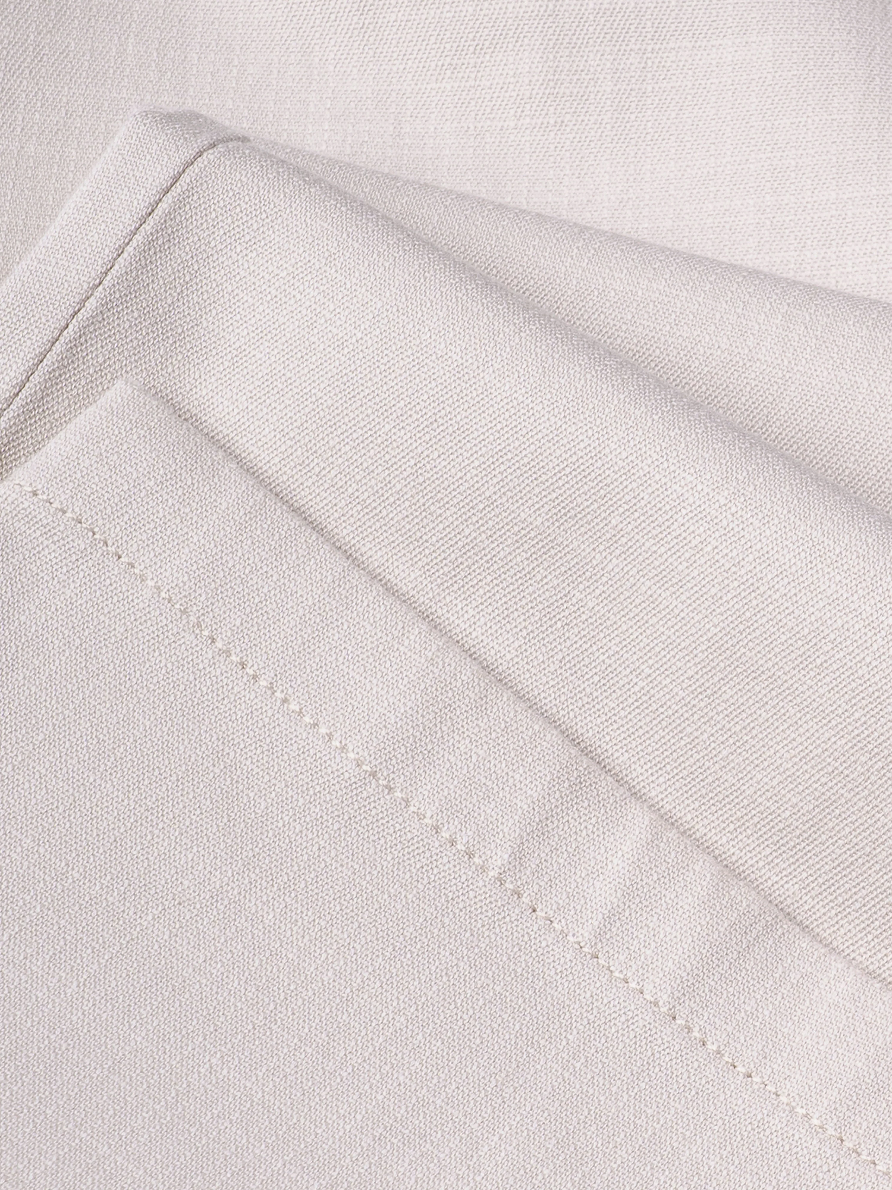 Men Cream Smart Slim Fit Chinos - Image 8
