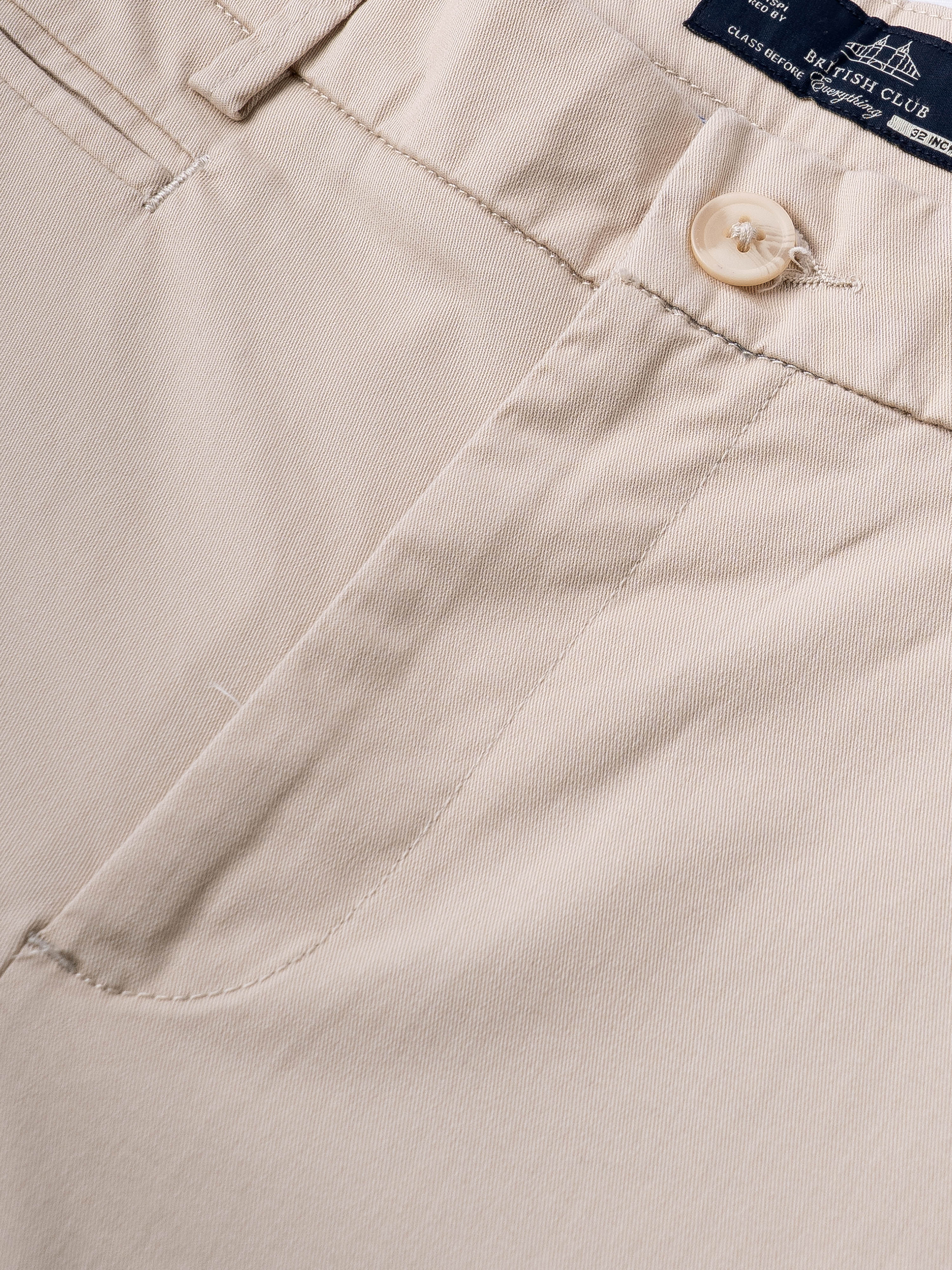 Men cream Smart Slim Fit Chinos - Image 8