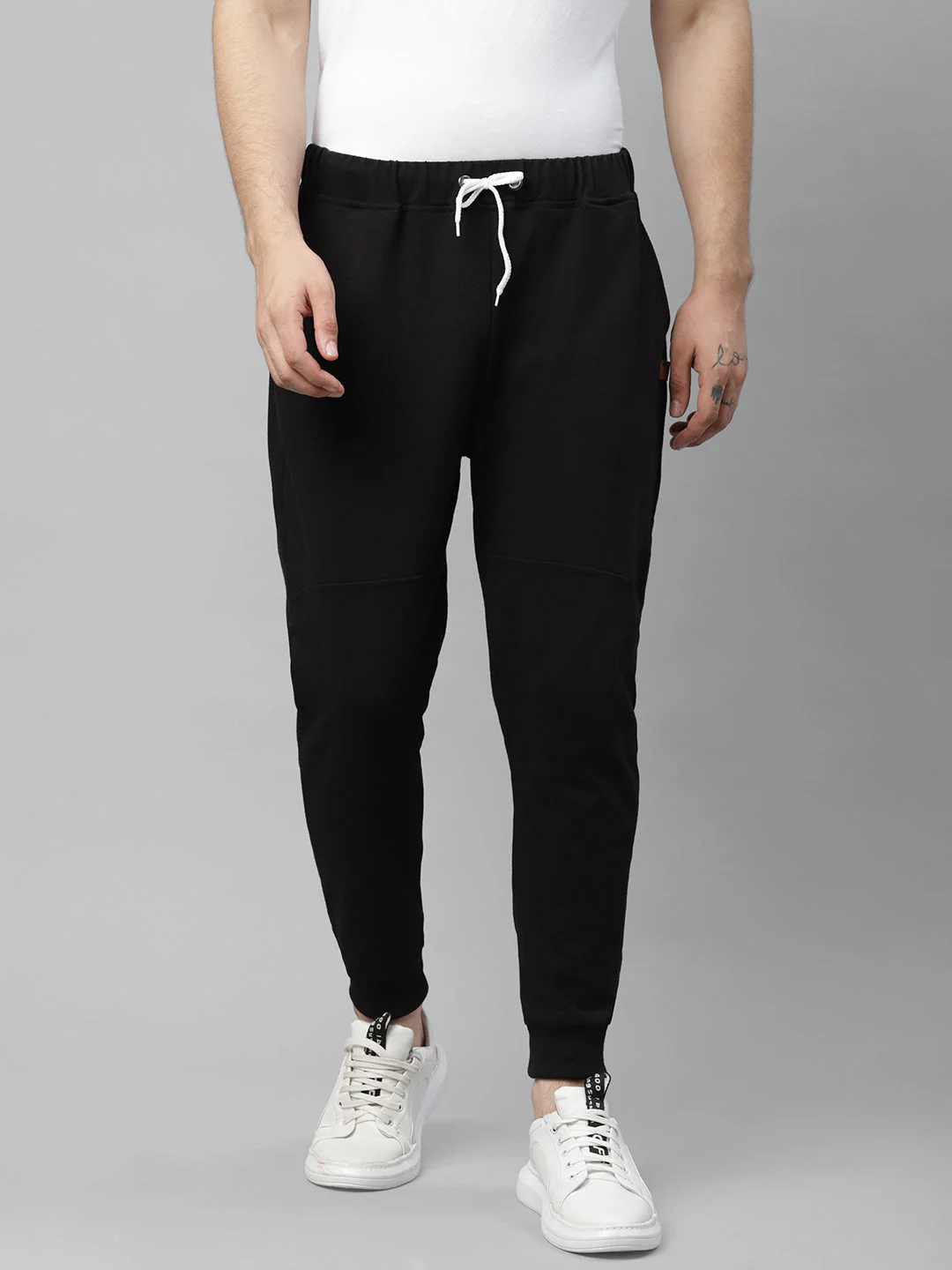 Men Cut & Sew Terry Jogger
