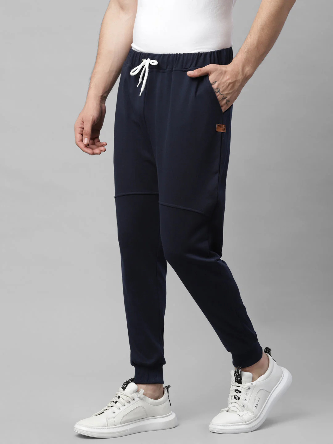 Men Cut & Sew Terry Jogger - Image 3