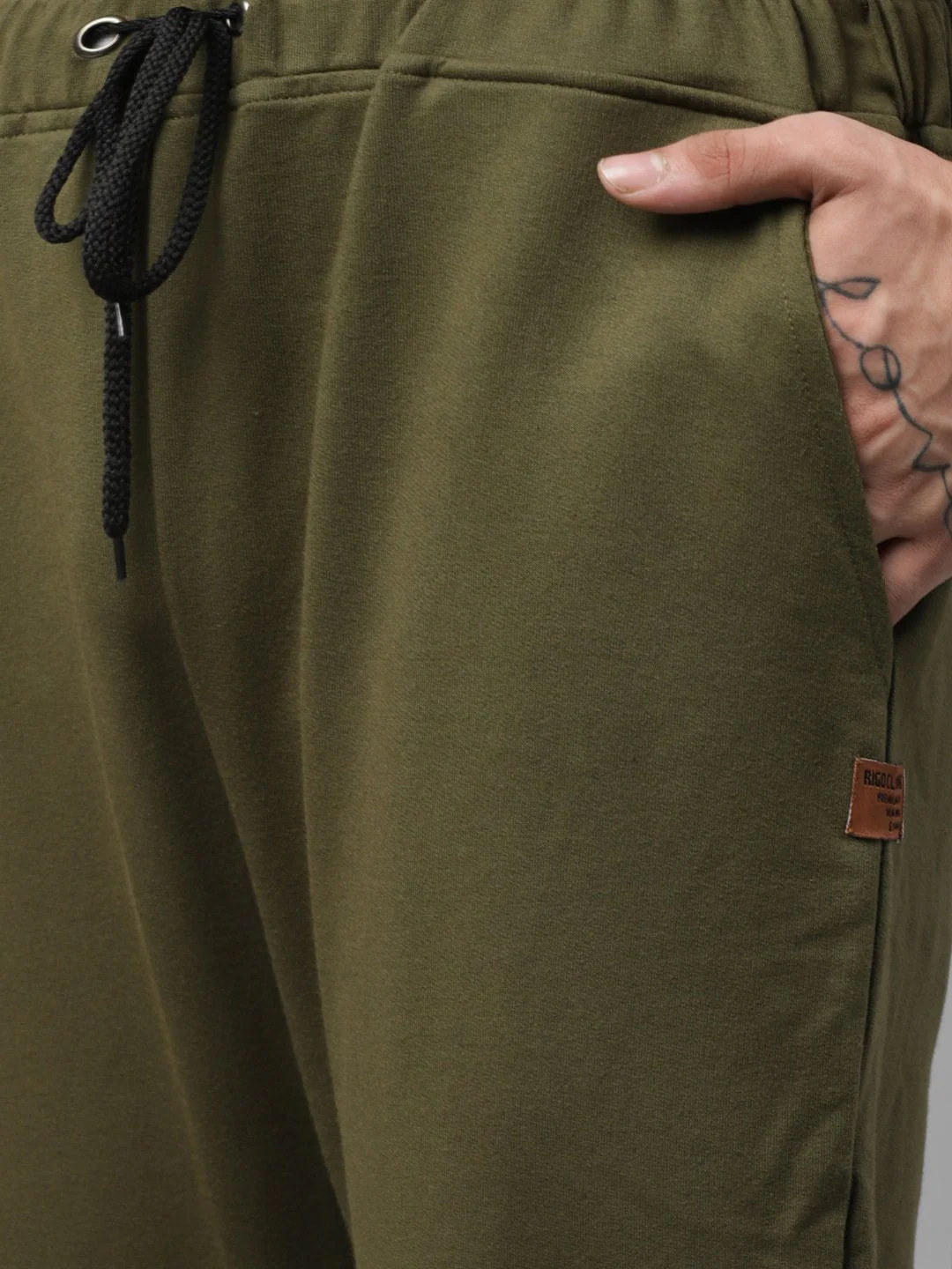 Men Cut & Sew Terry Jogger - Image 2