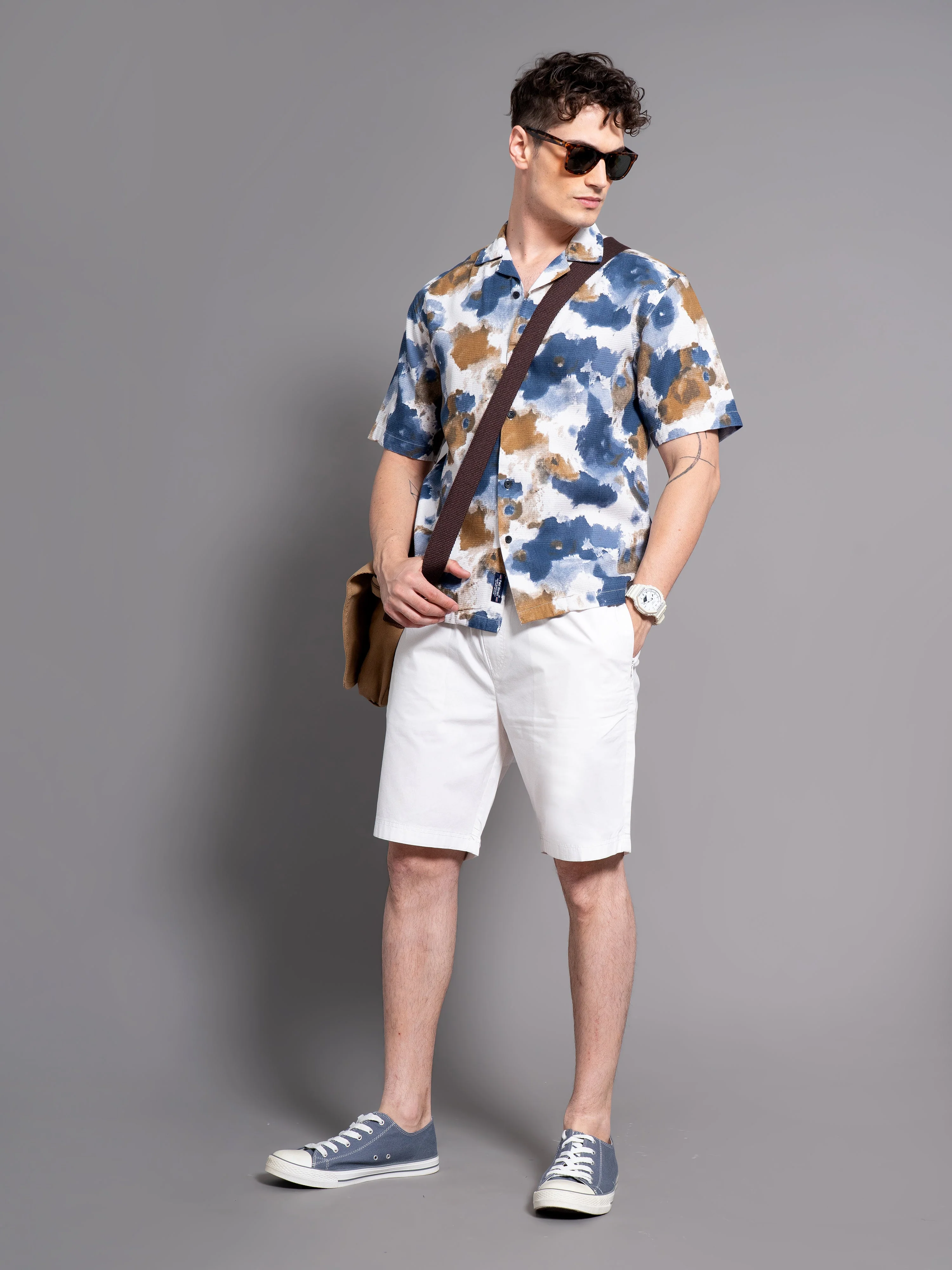 Men Derry Green Waffle shirt - Image 6