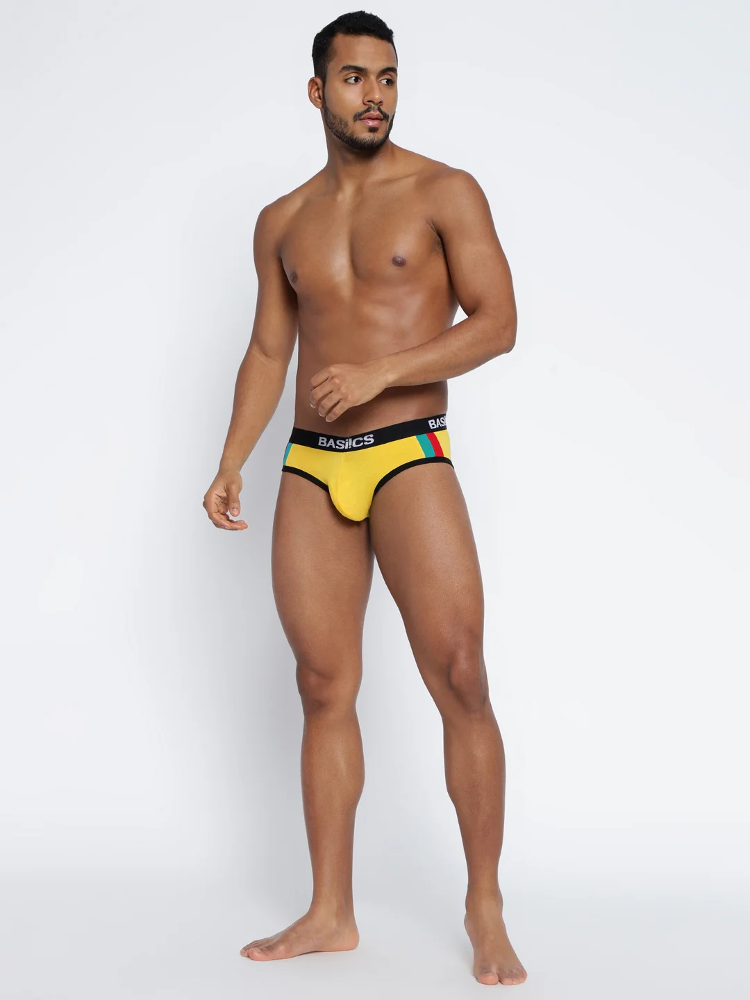Men Double Striped Brief Pack of 3 - Image 3