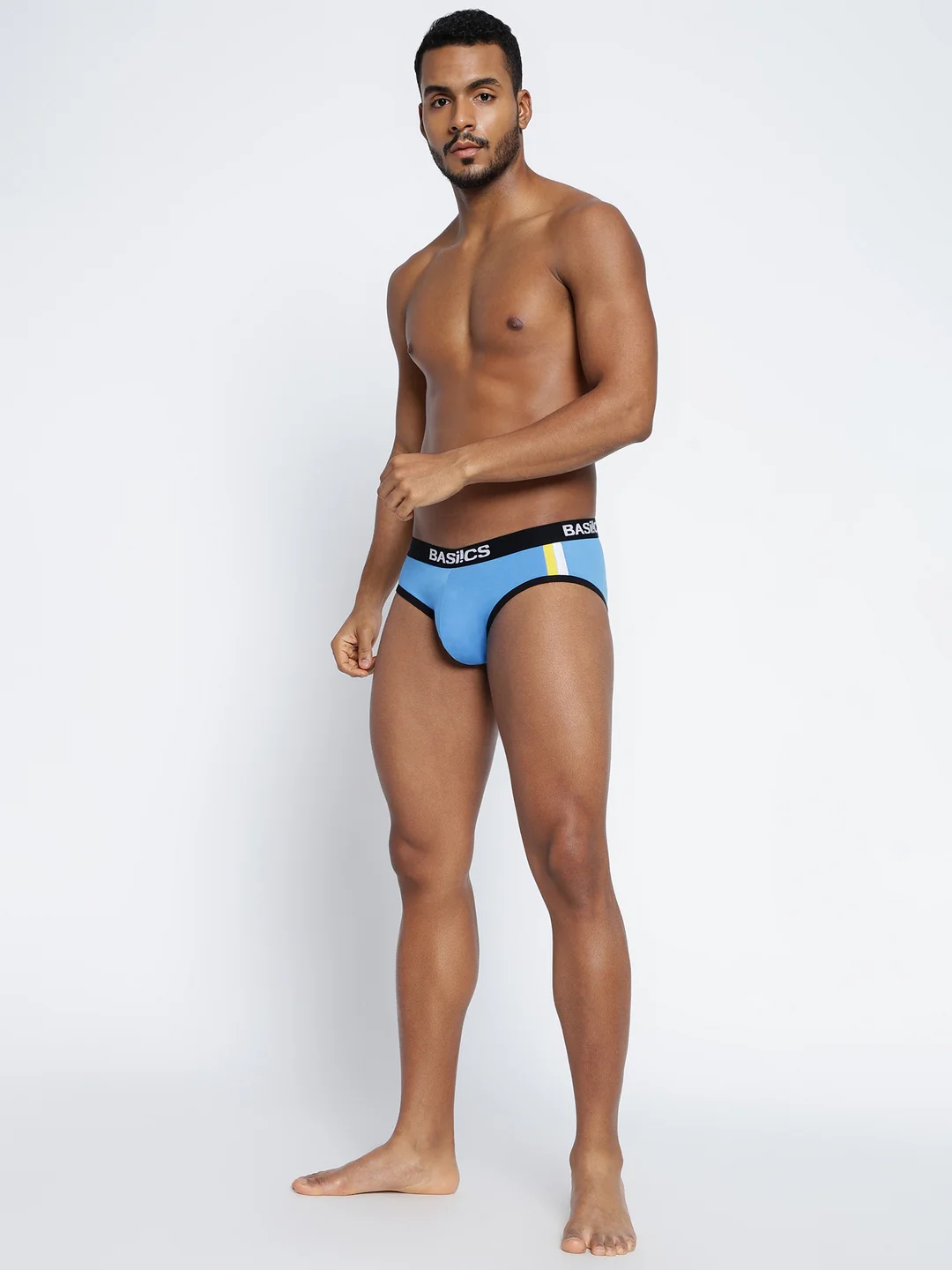 Men Double Striped Brief - Image 4