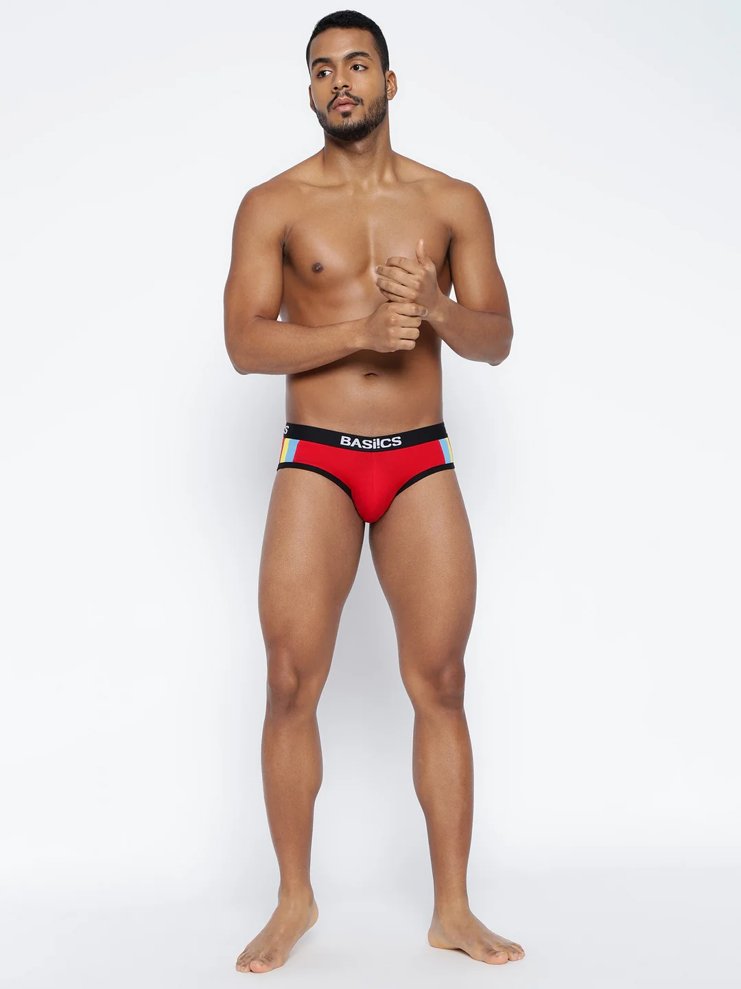 Men Double Striped Brief - Image 4