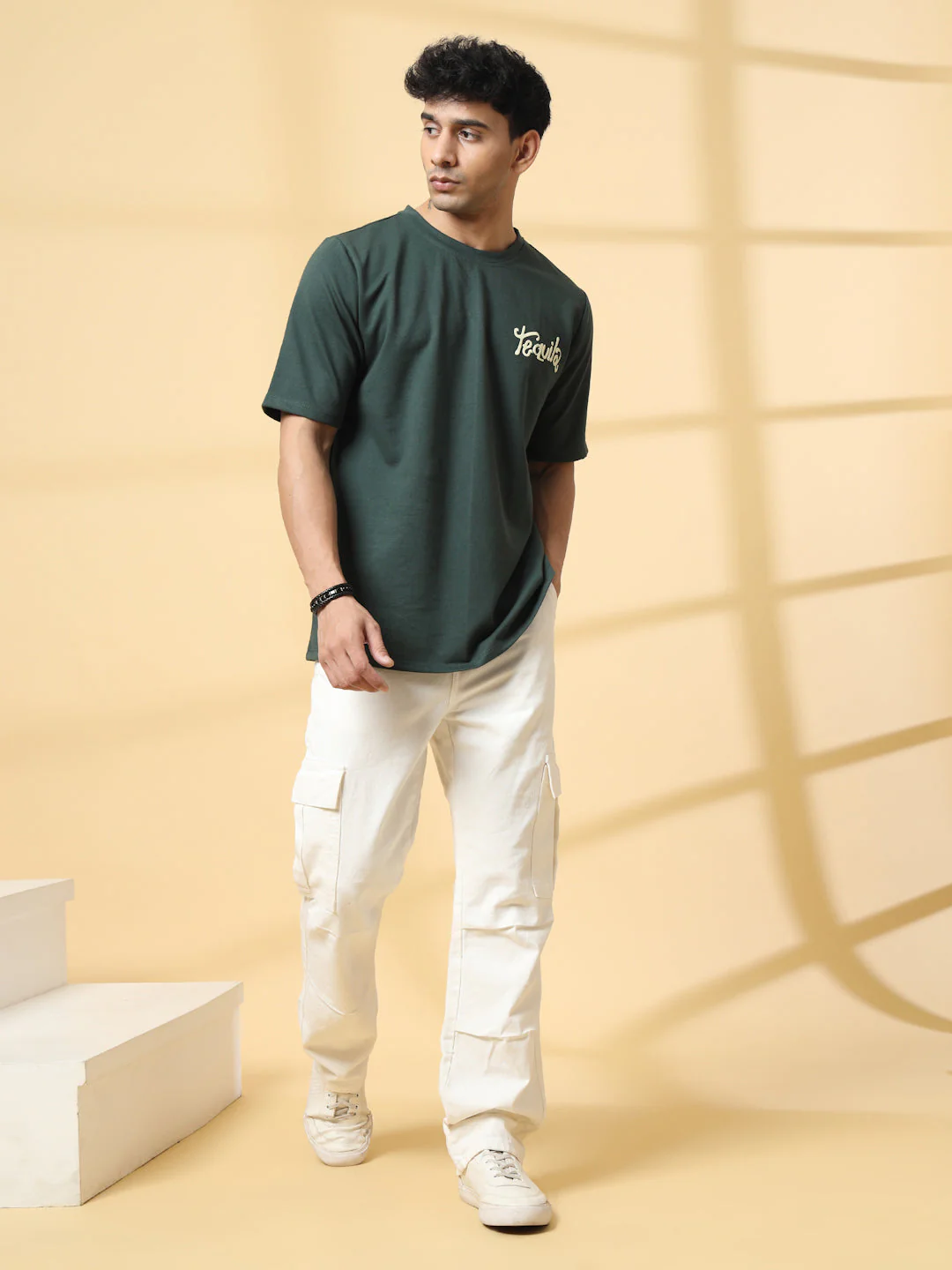Men Drink in Design Oversized Tshirt - Image 3