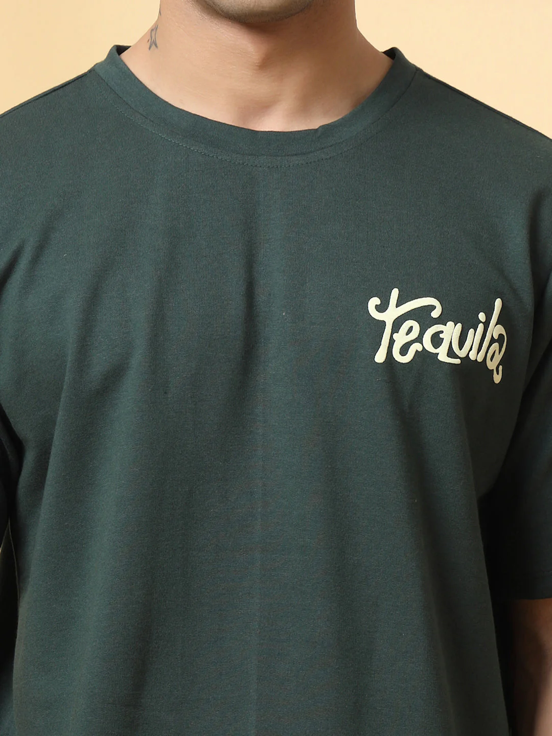 Men Drink in Design Oversized Tshirt - Image 4