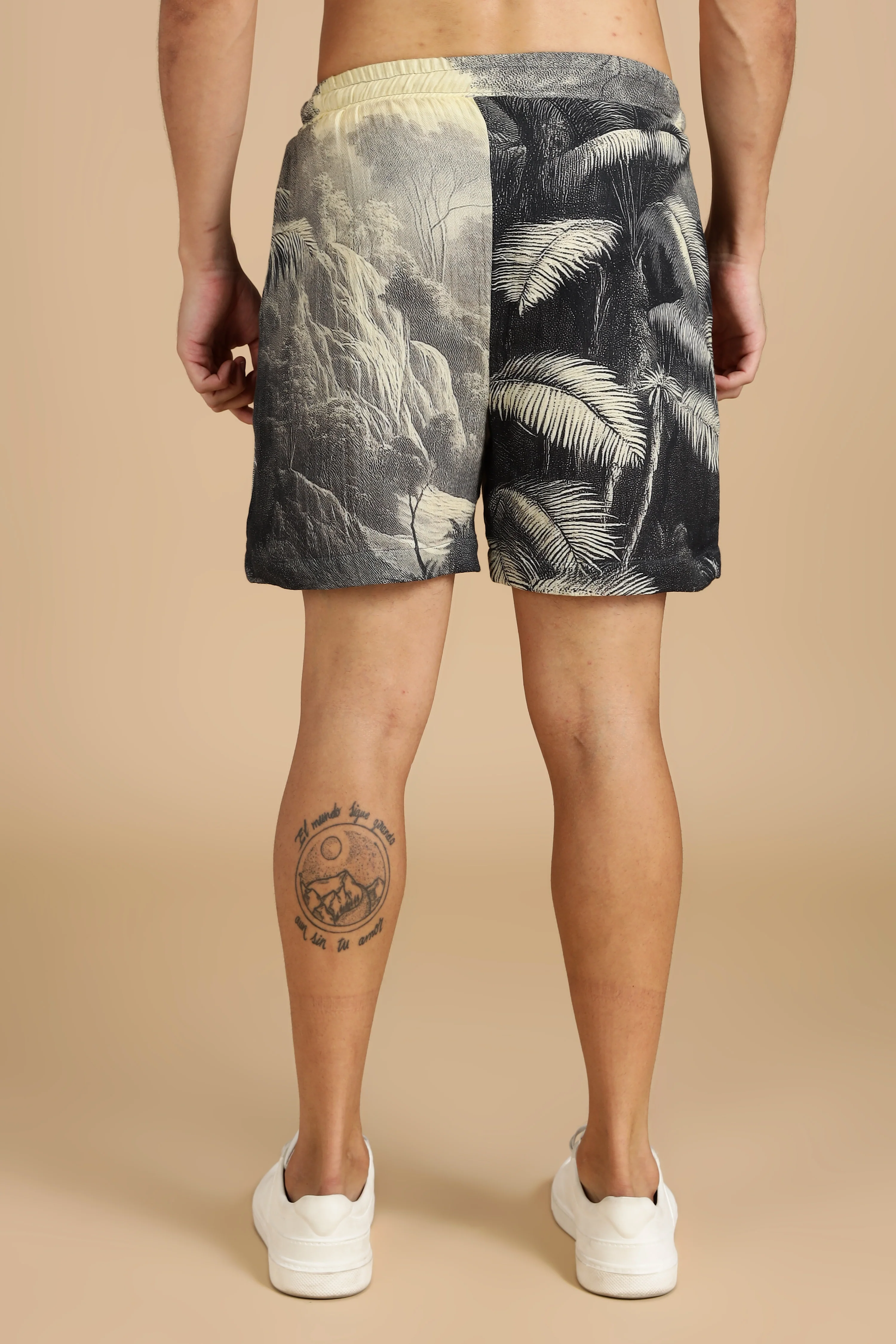 Men Eden Gauge Cotton Shorts - Image 3