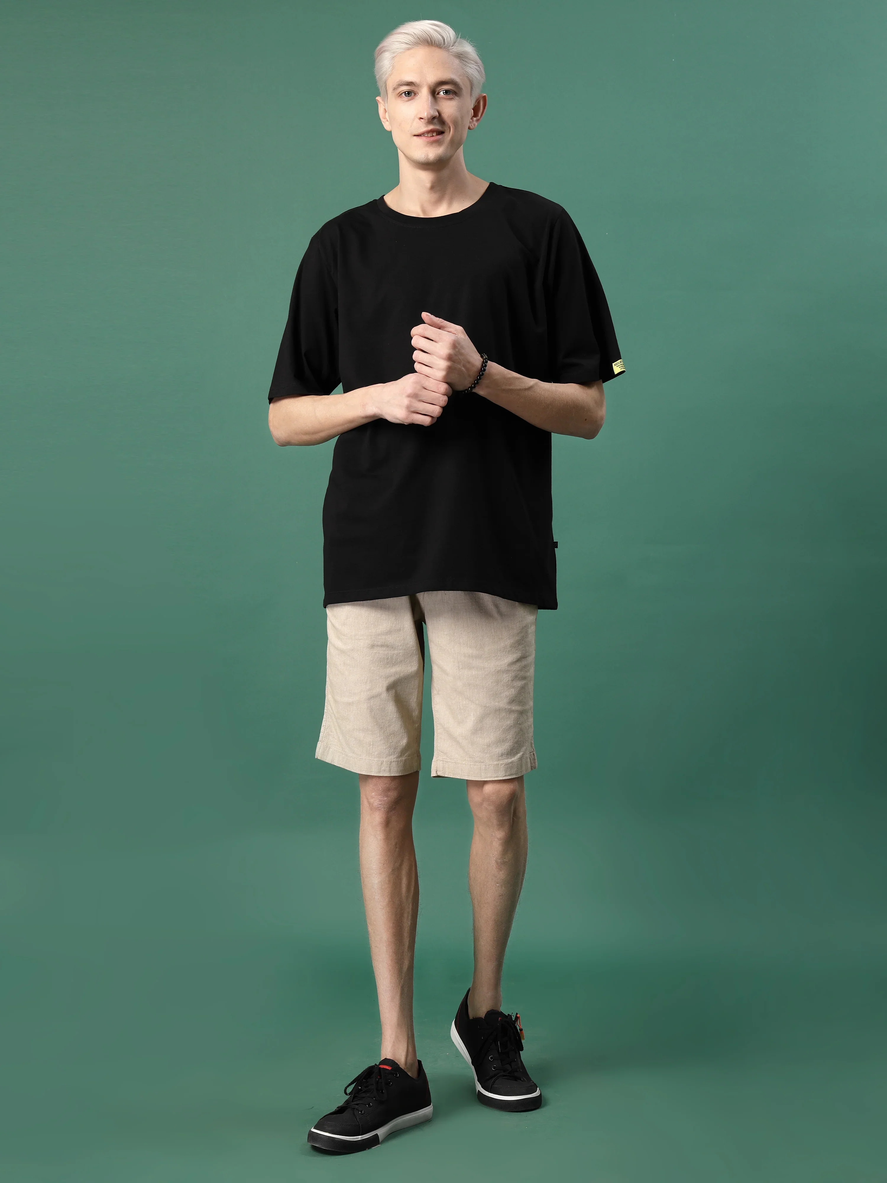 Men Effortless Cool  Oversized Cotton T-Shirt - Image 2