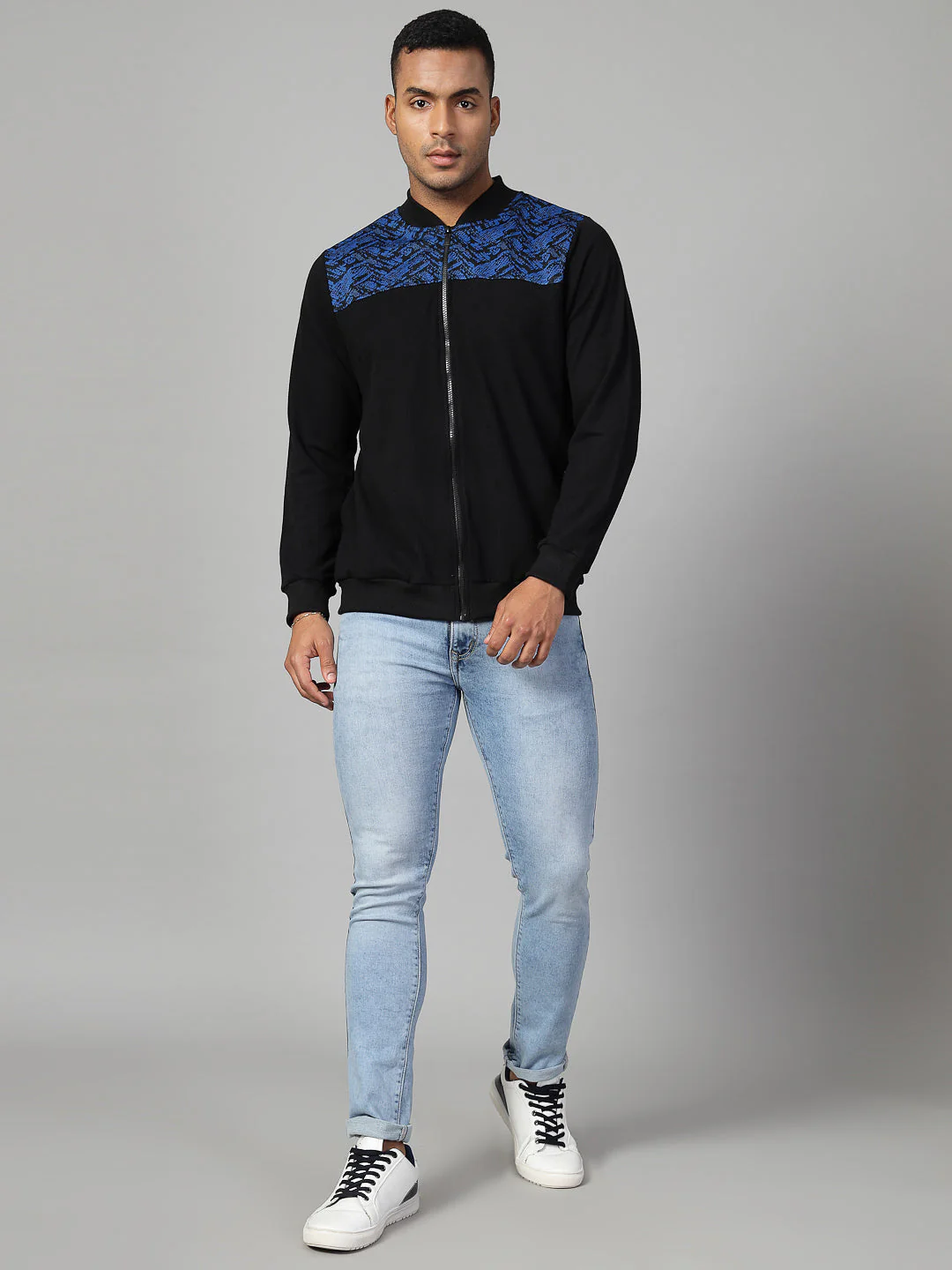 Men Elegant Jacquard Jacket - Image 3