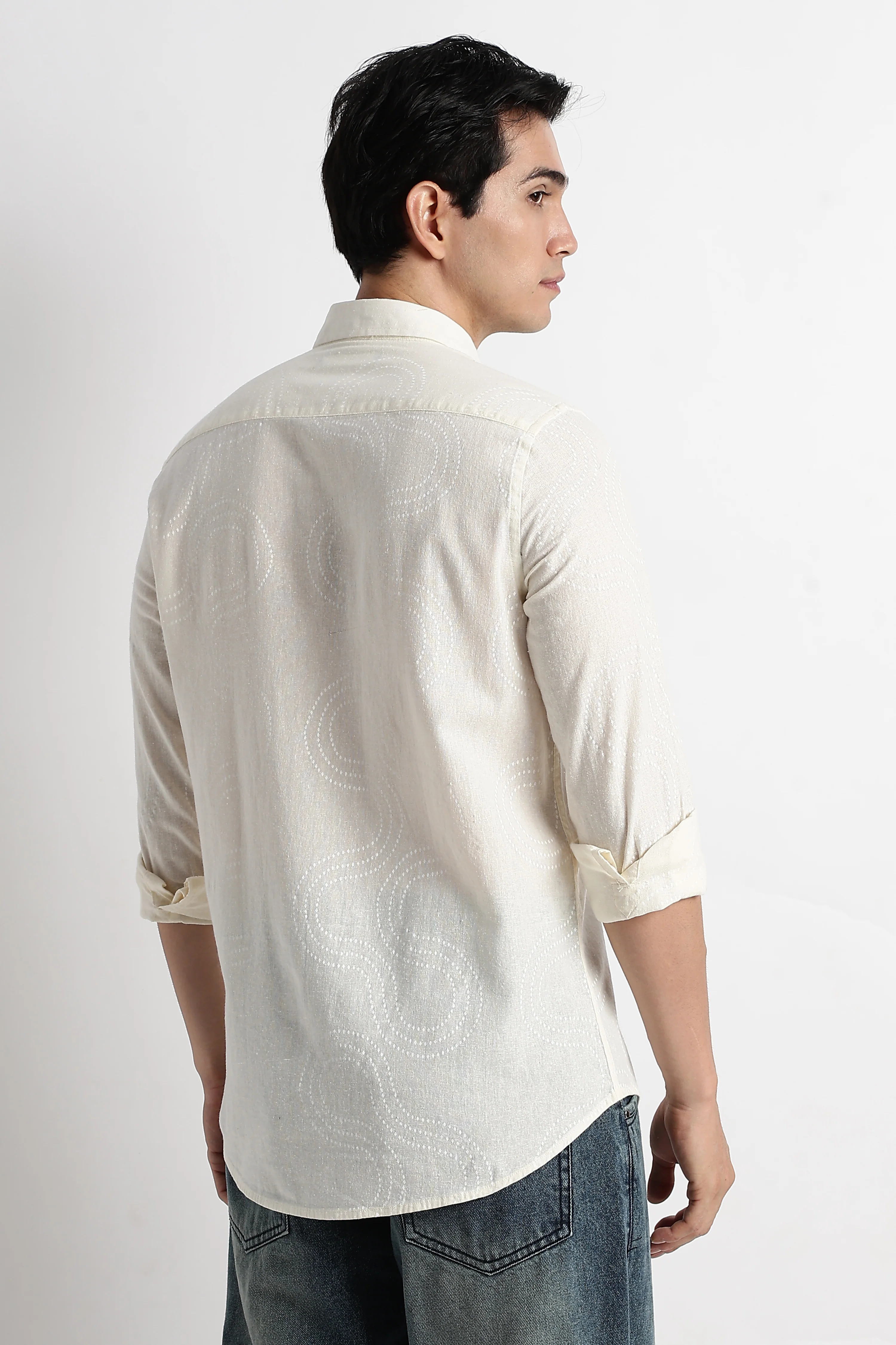 Men Embroidered Shirt - Image 2