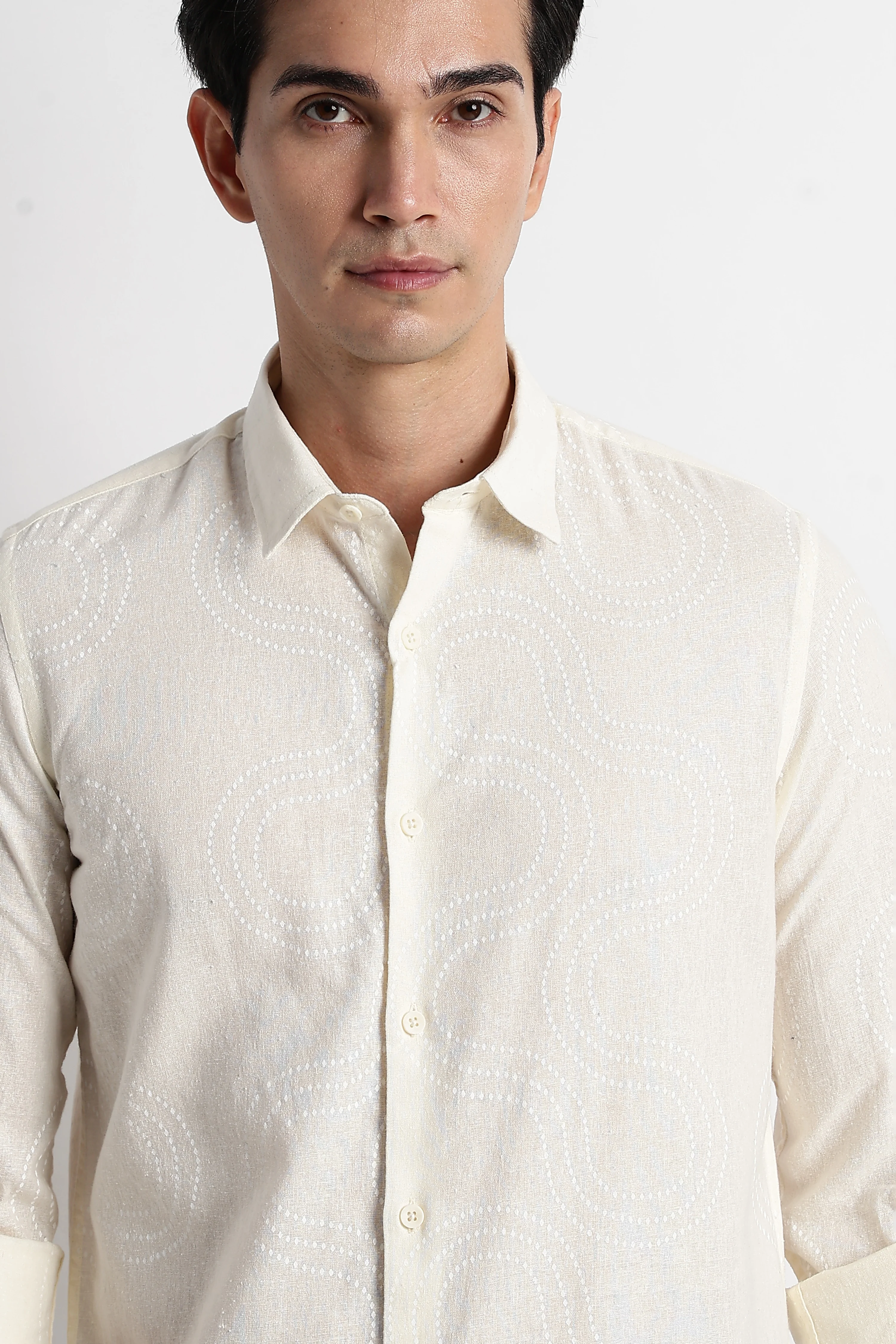 Men Embroidered Shirt - Image 6