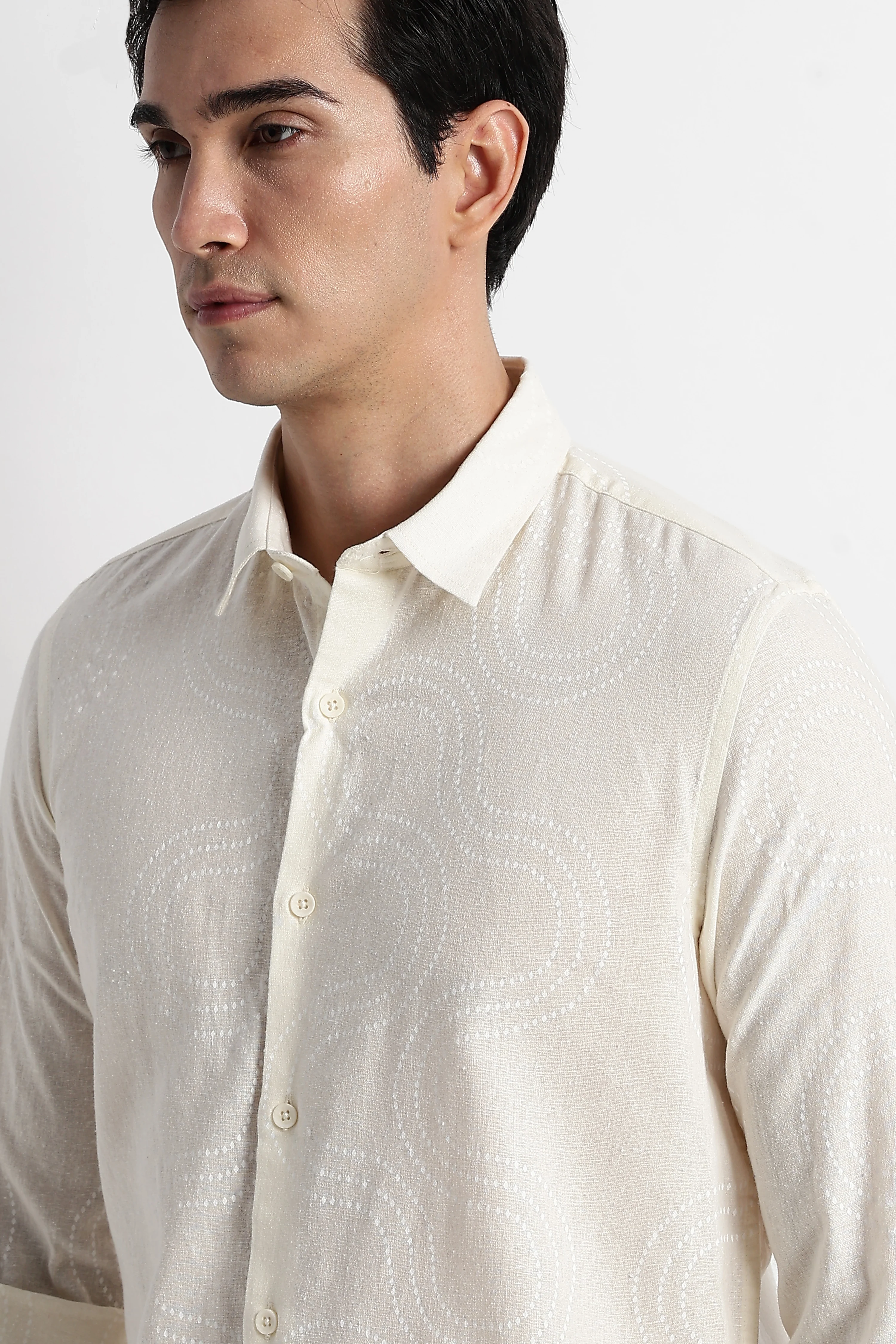Men Embroidered Shirt - Image 7