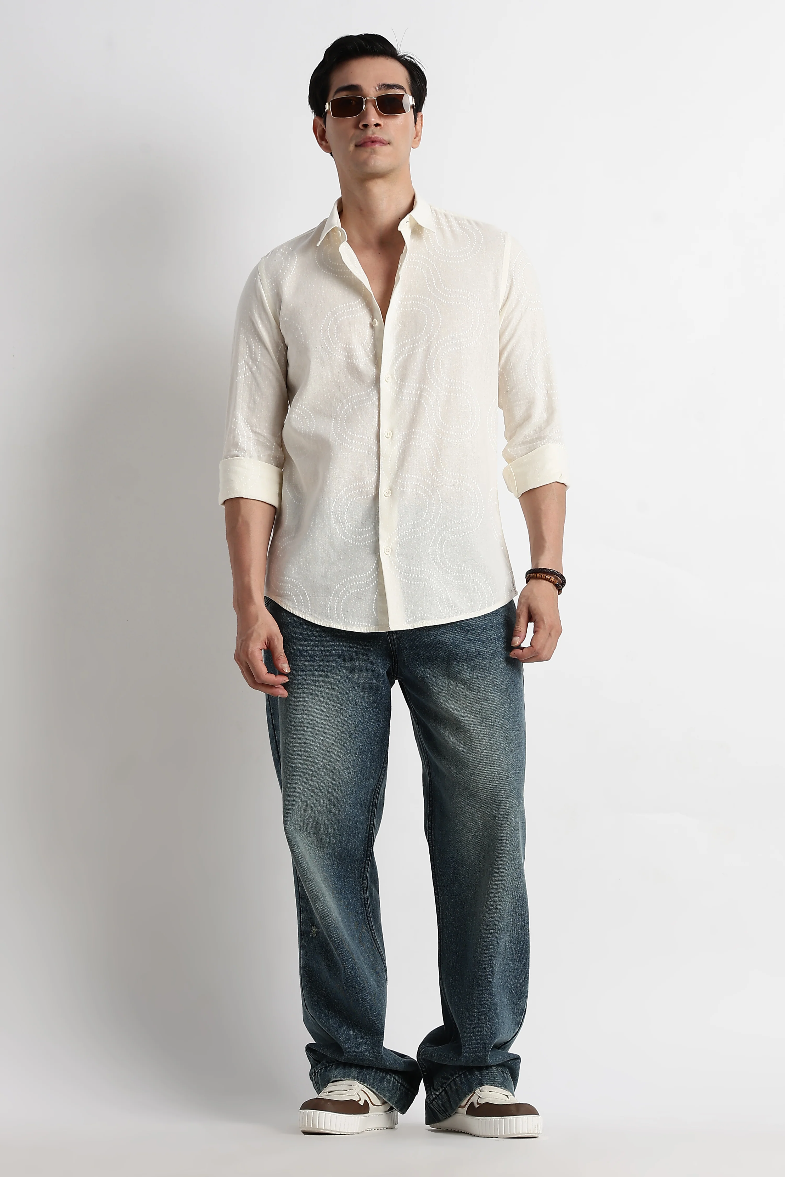 Men Embroidered Shirt - Image 8