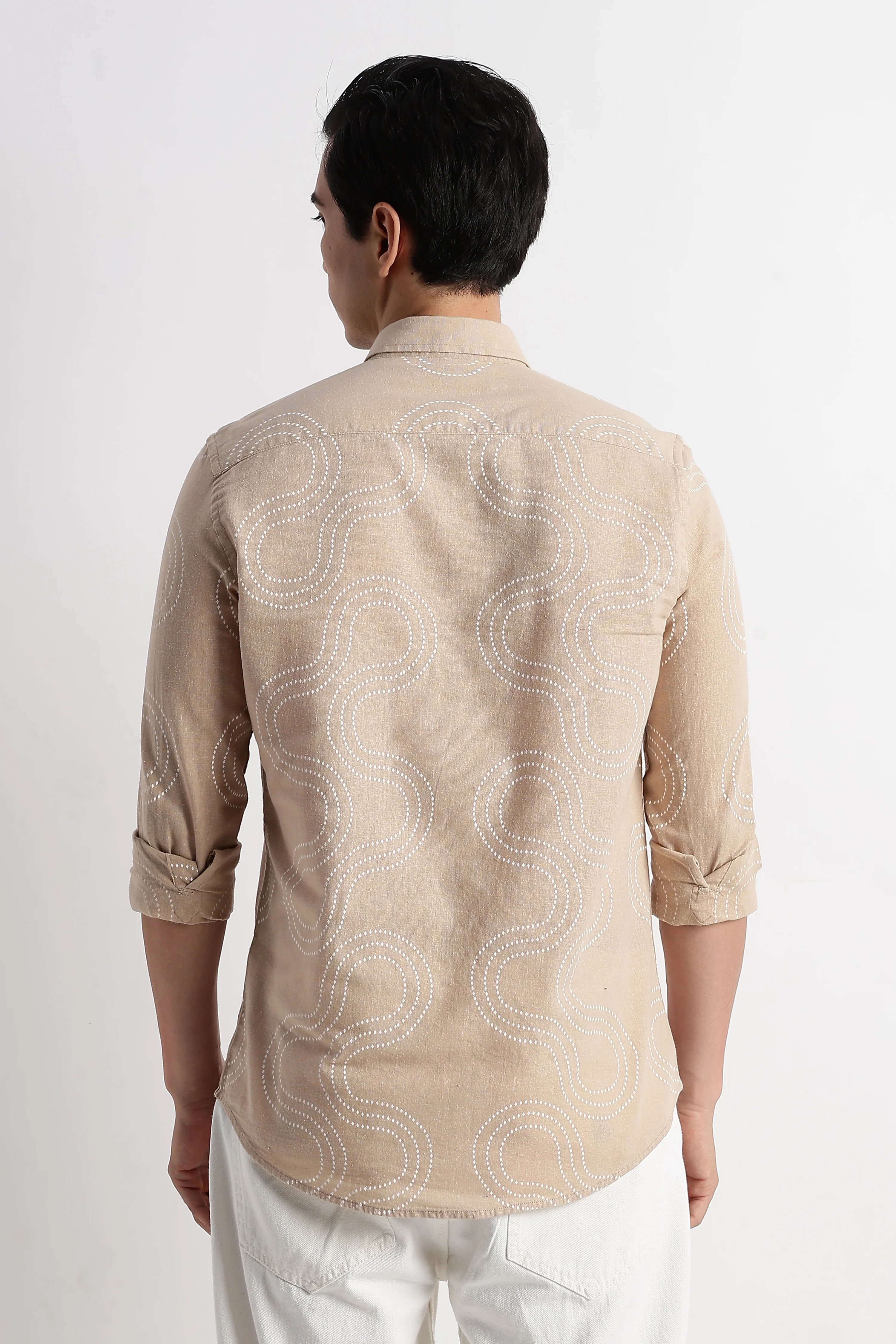 Men Embroidered Shirt - Image 3