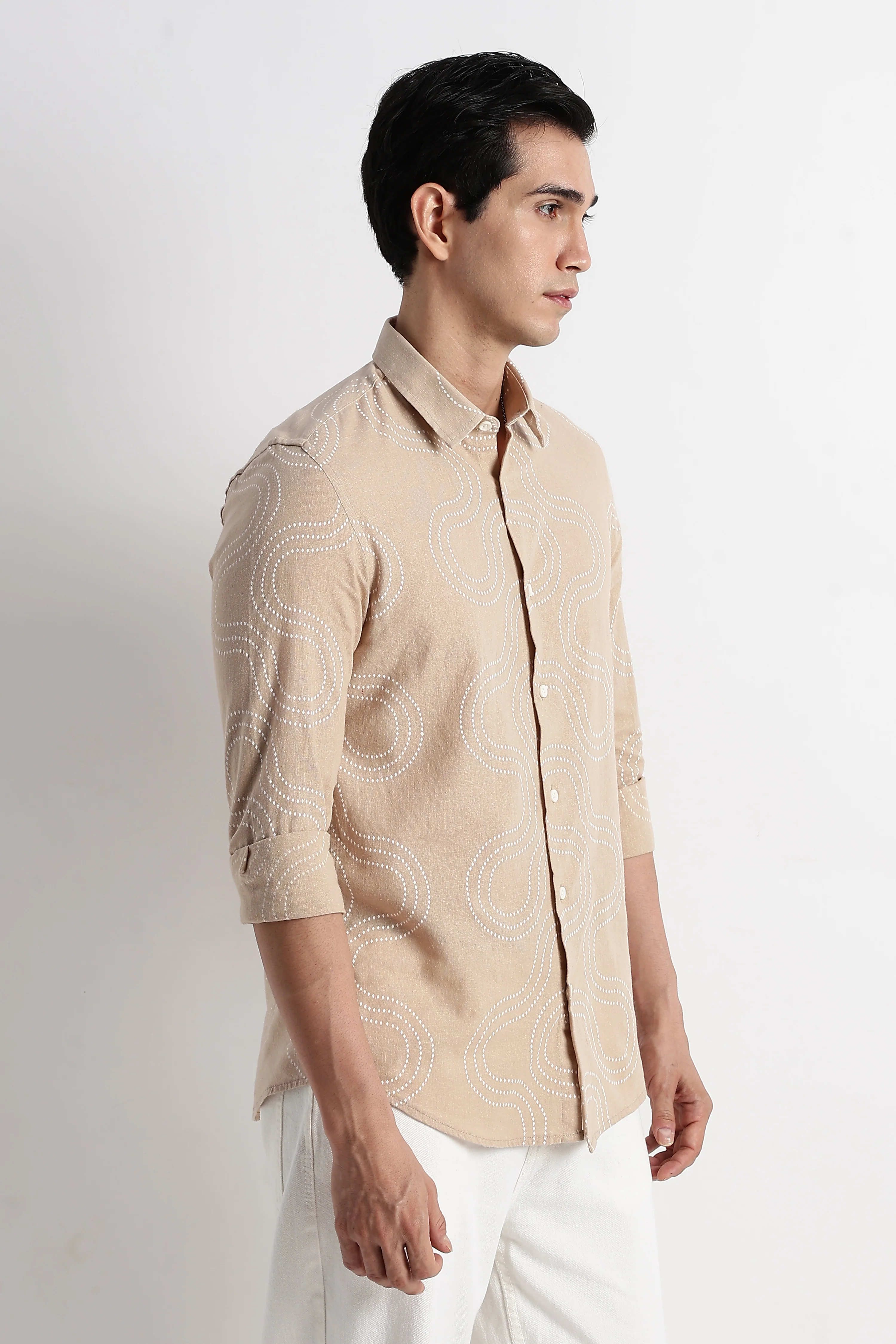 Men Embroidered Shirt - Image 6