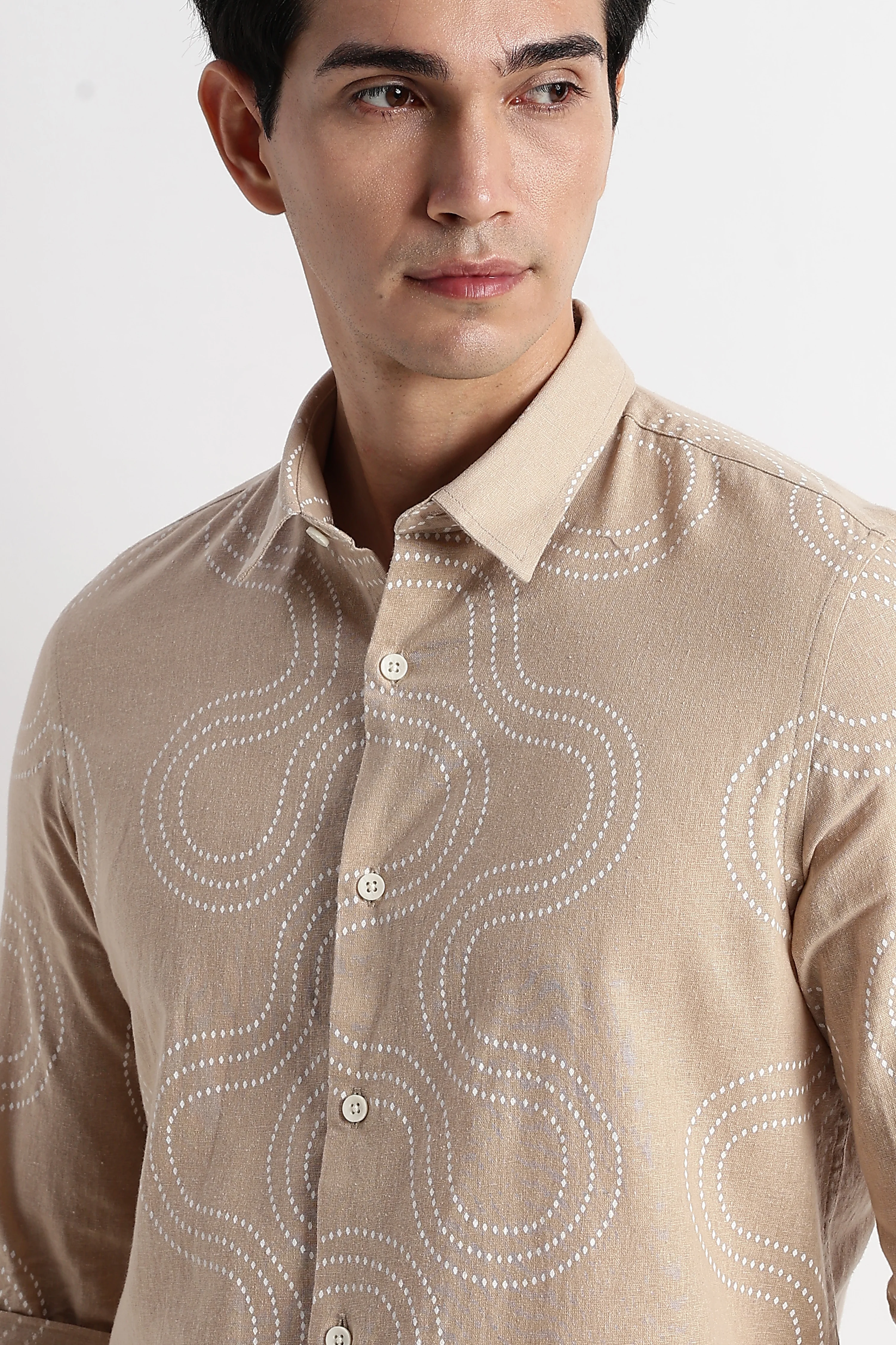 Men Embroidered Shirt - Image 8