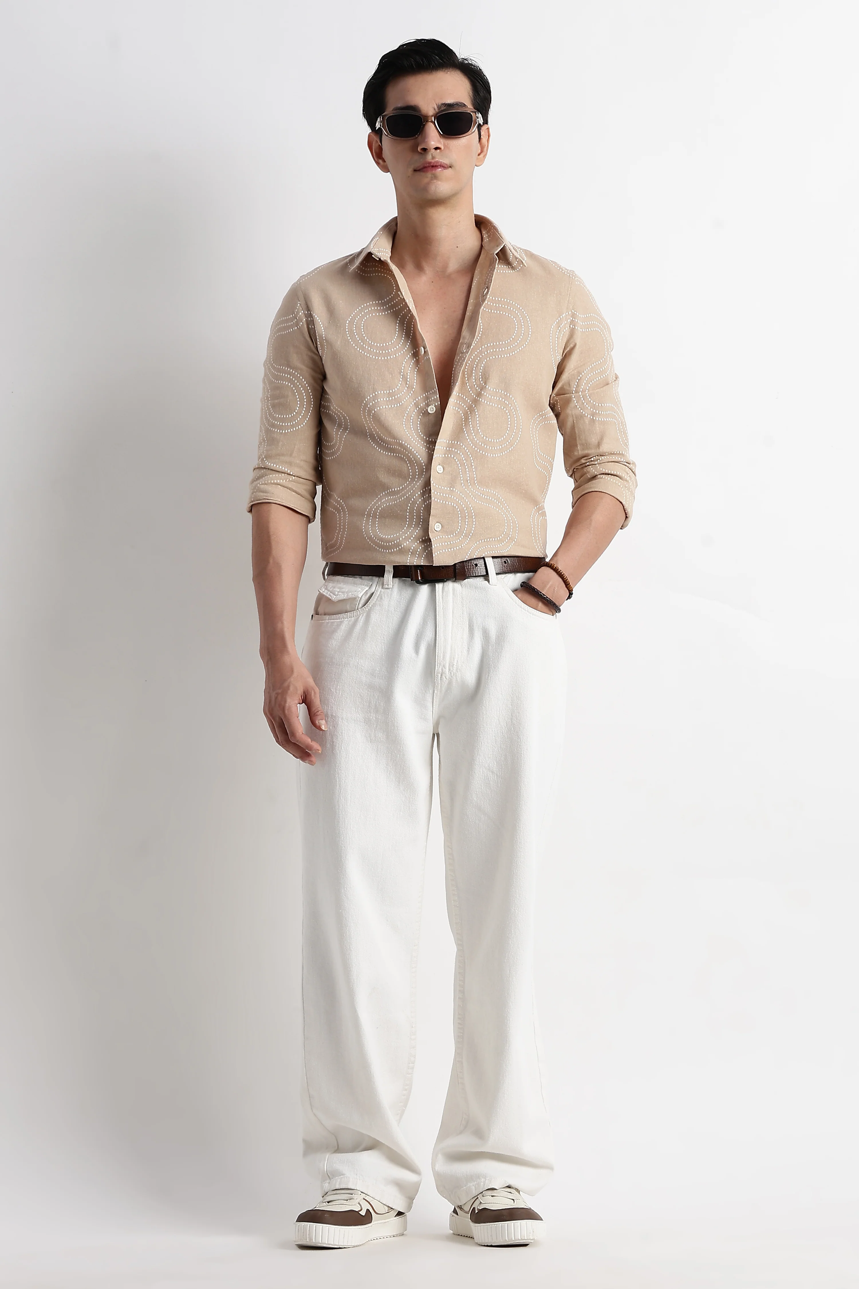 Men Embroidered Shirt - Image 9