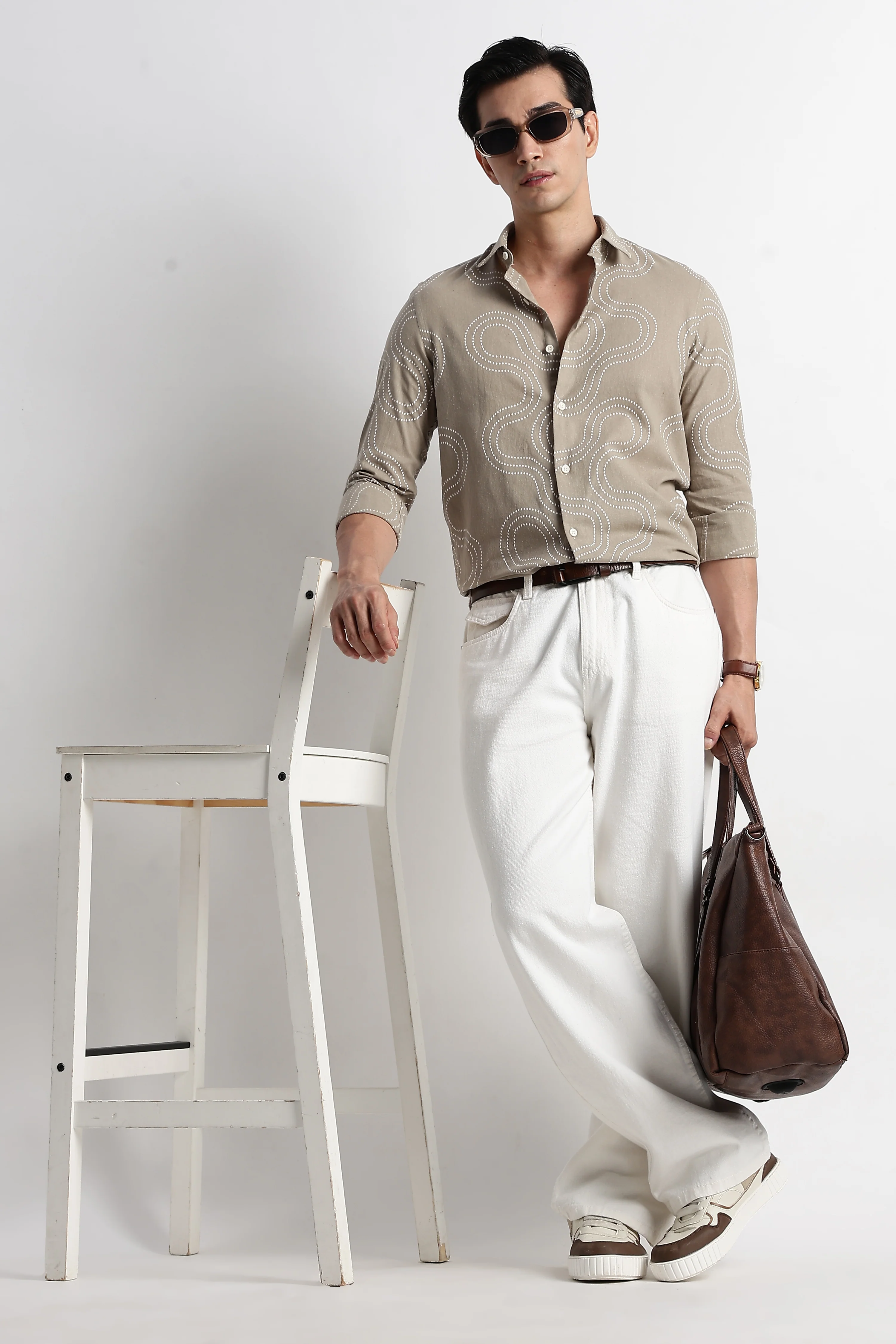 Men Embroidered Shirt - Image 11