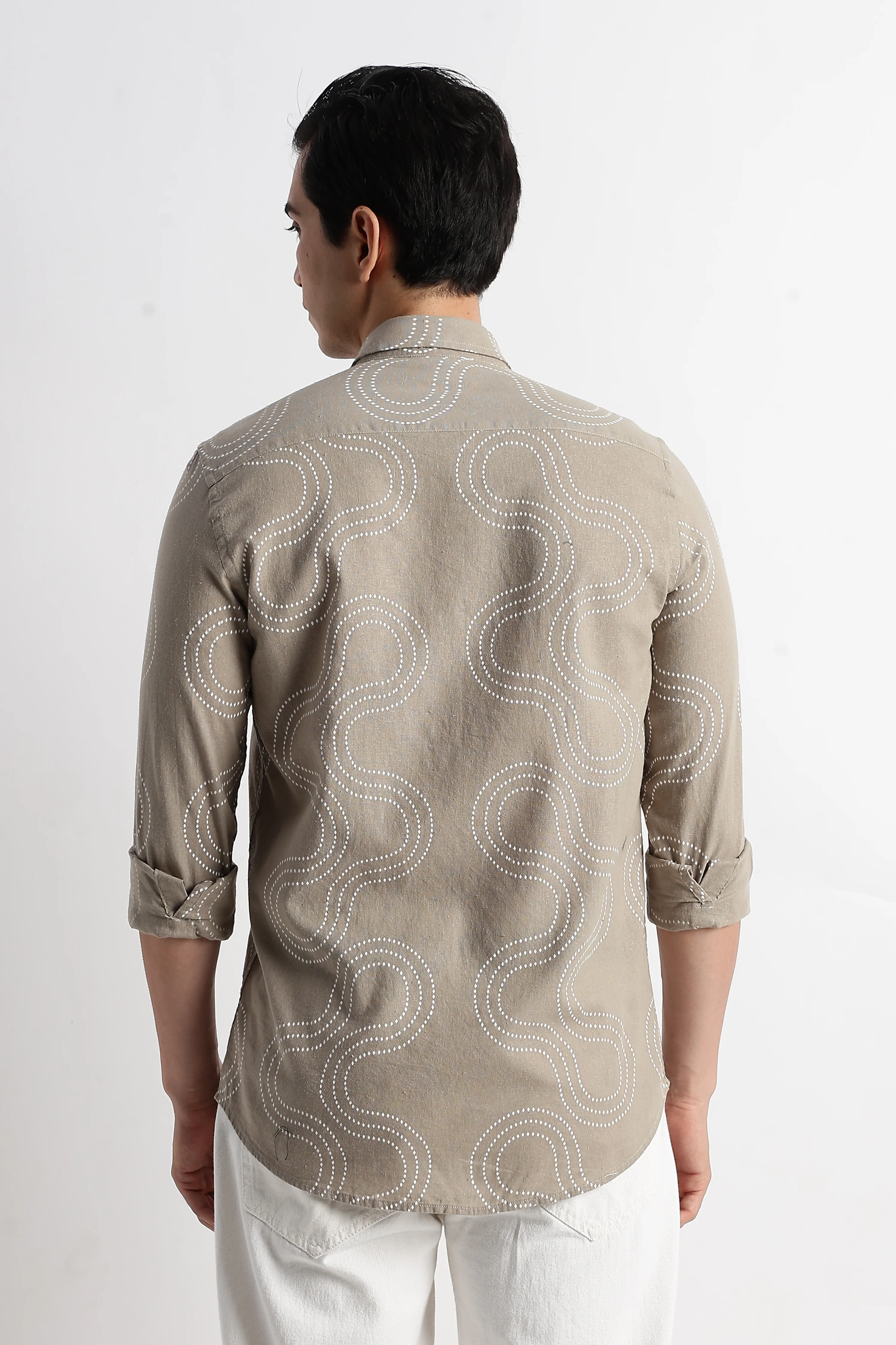 Men Embroidered Shirt - Image 2