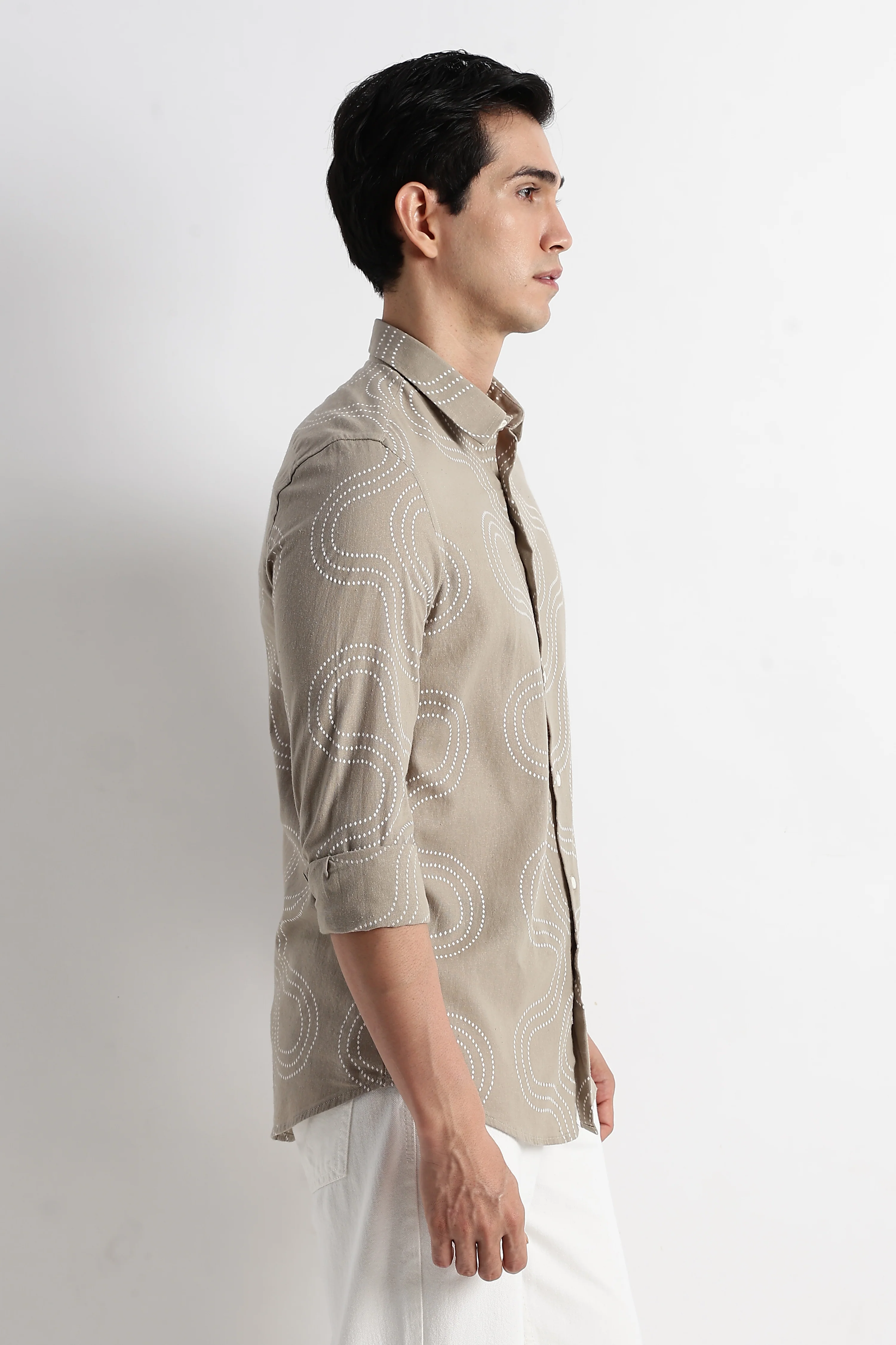 Men Embroidered Shirt - Image 5