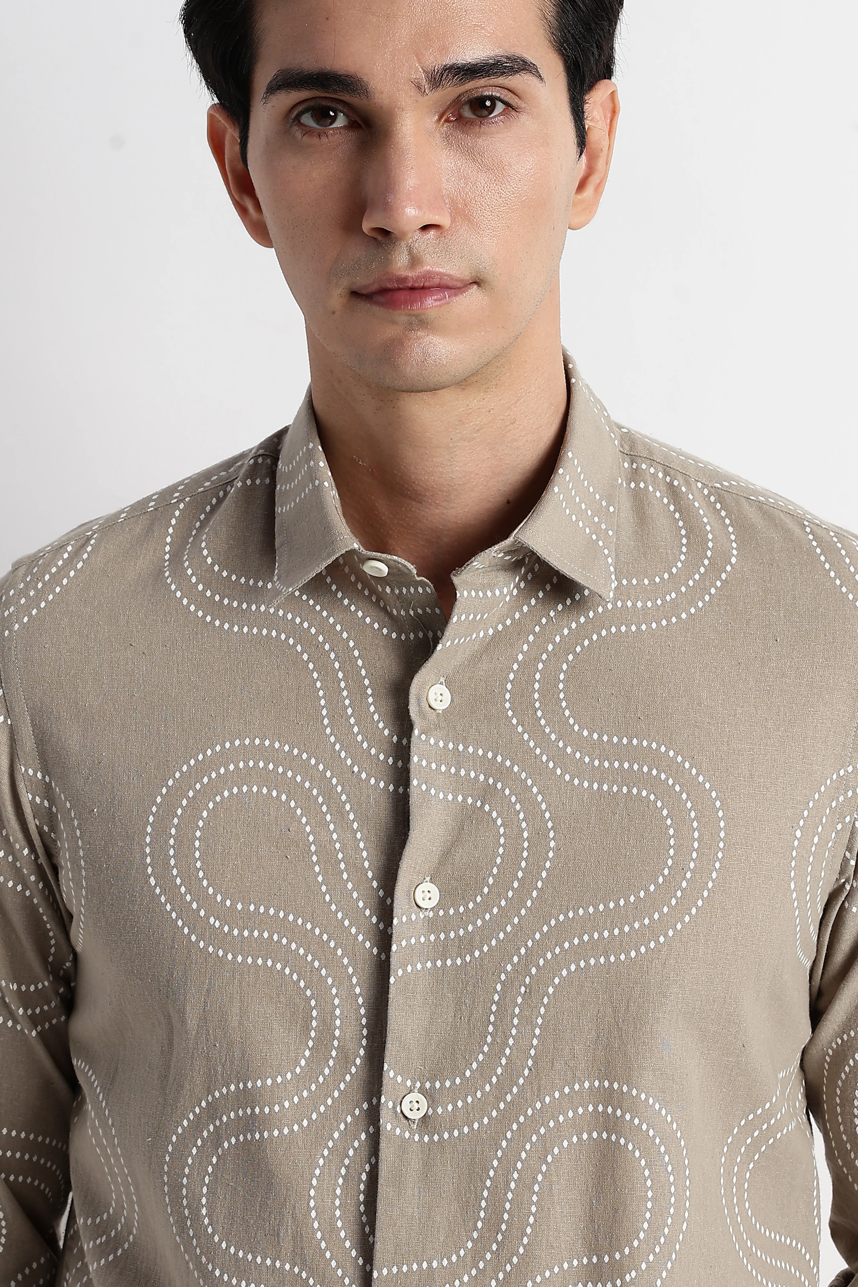 Men Embroidered Shirt - Image 6