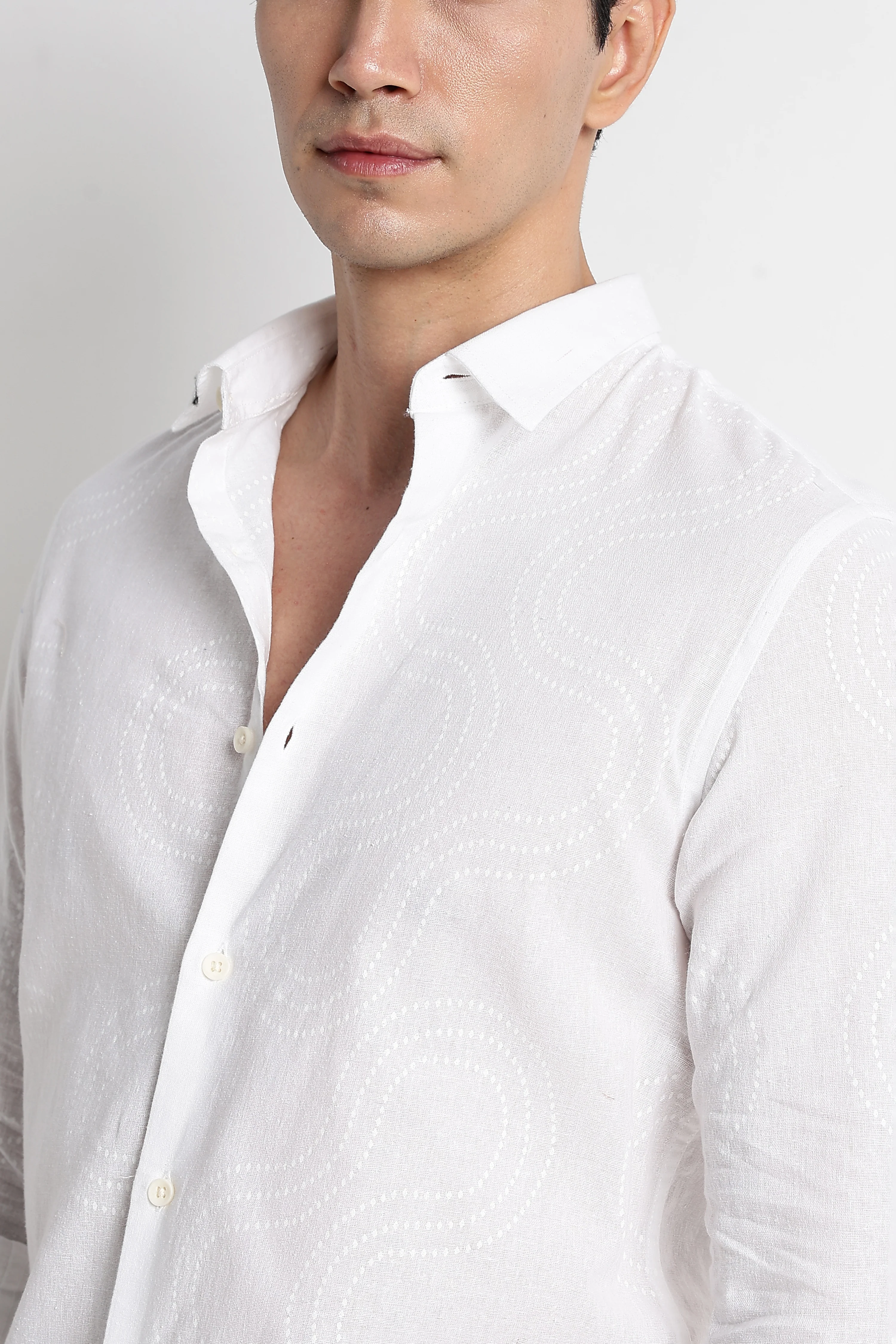 Men Embroidered Shirt - Image 10