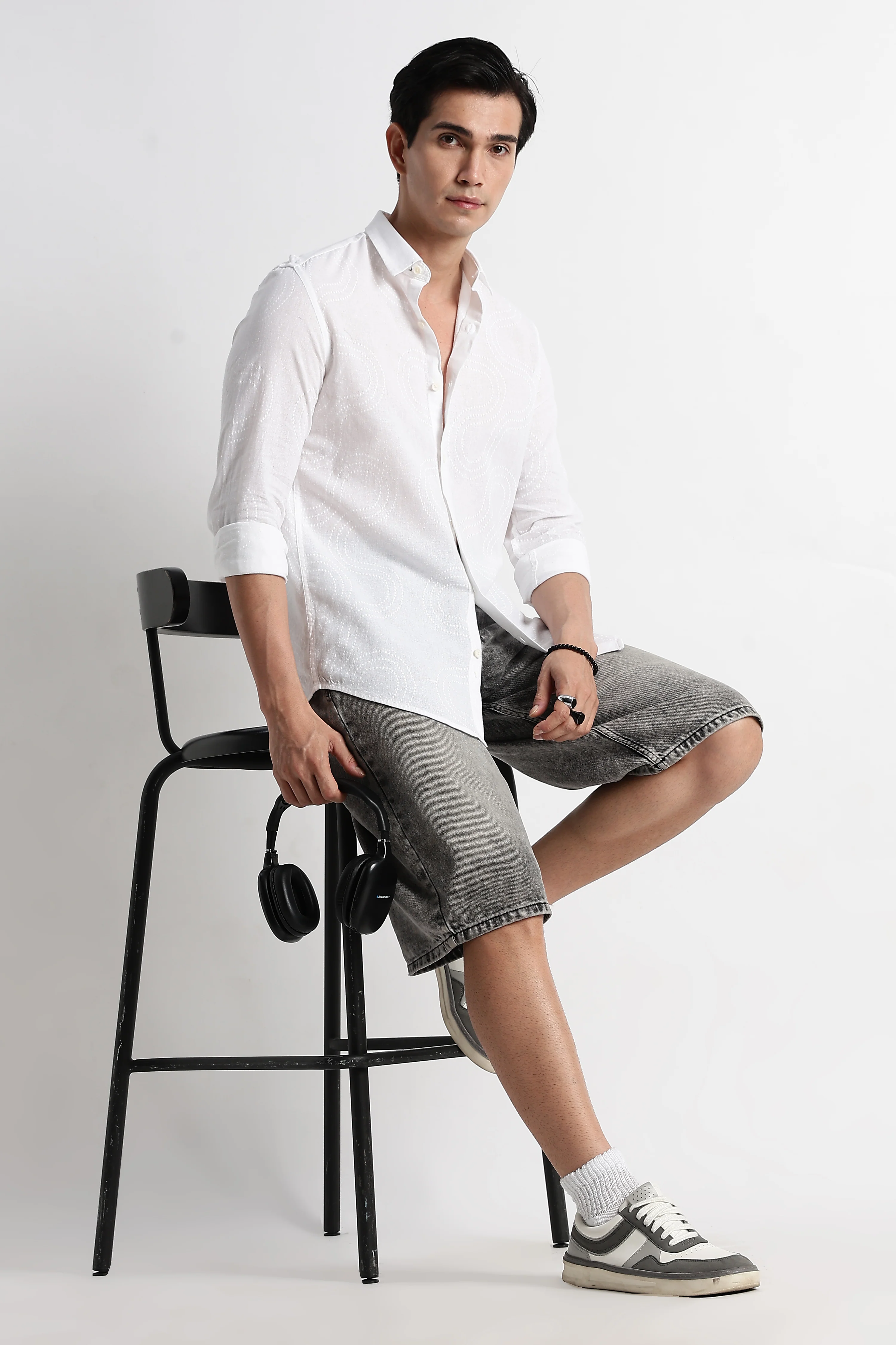 Men Embroidered Shirt - Image 2