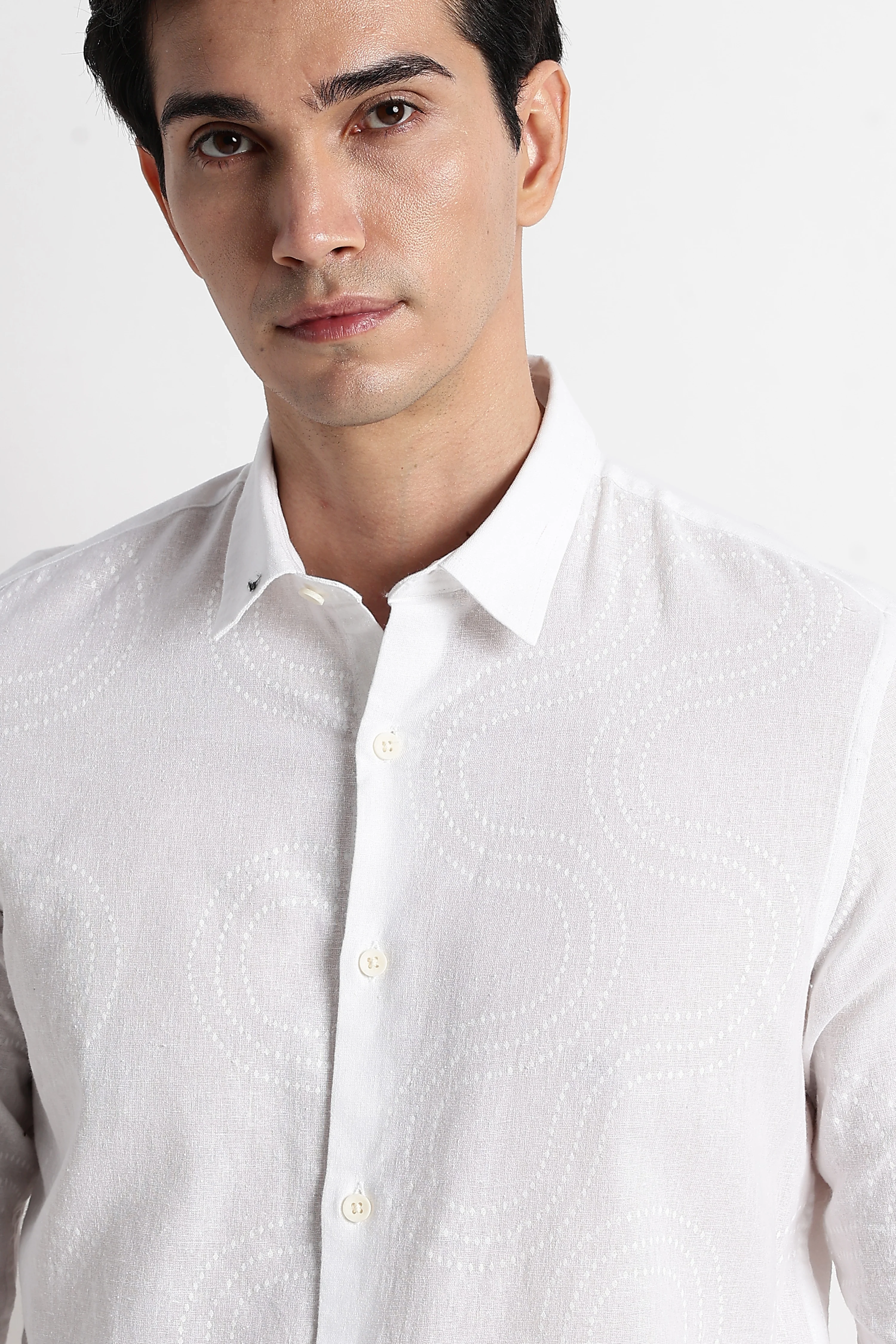 Men Embroidered Shirt - Image 7