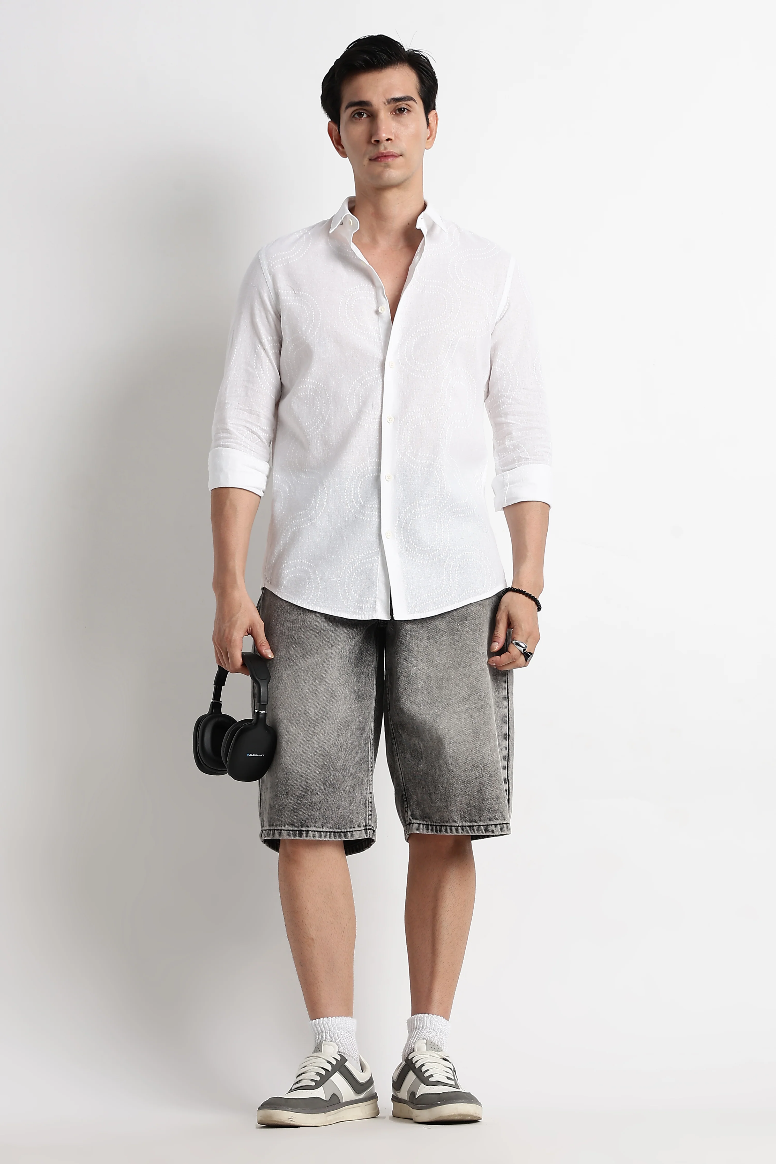 Men Embroidered Shirt - Image 8
