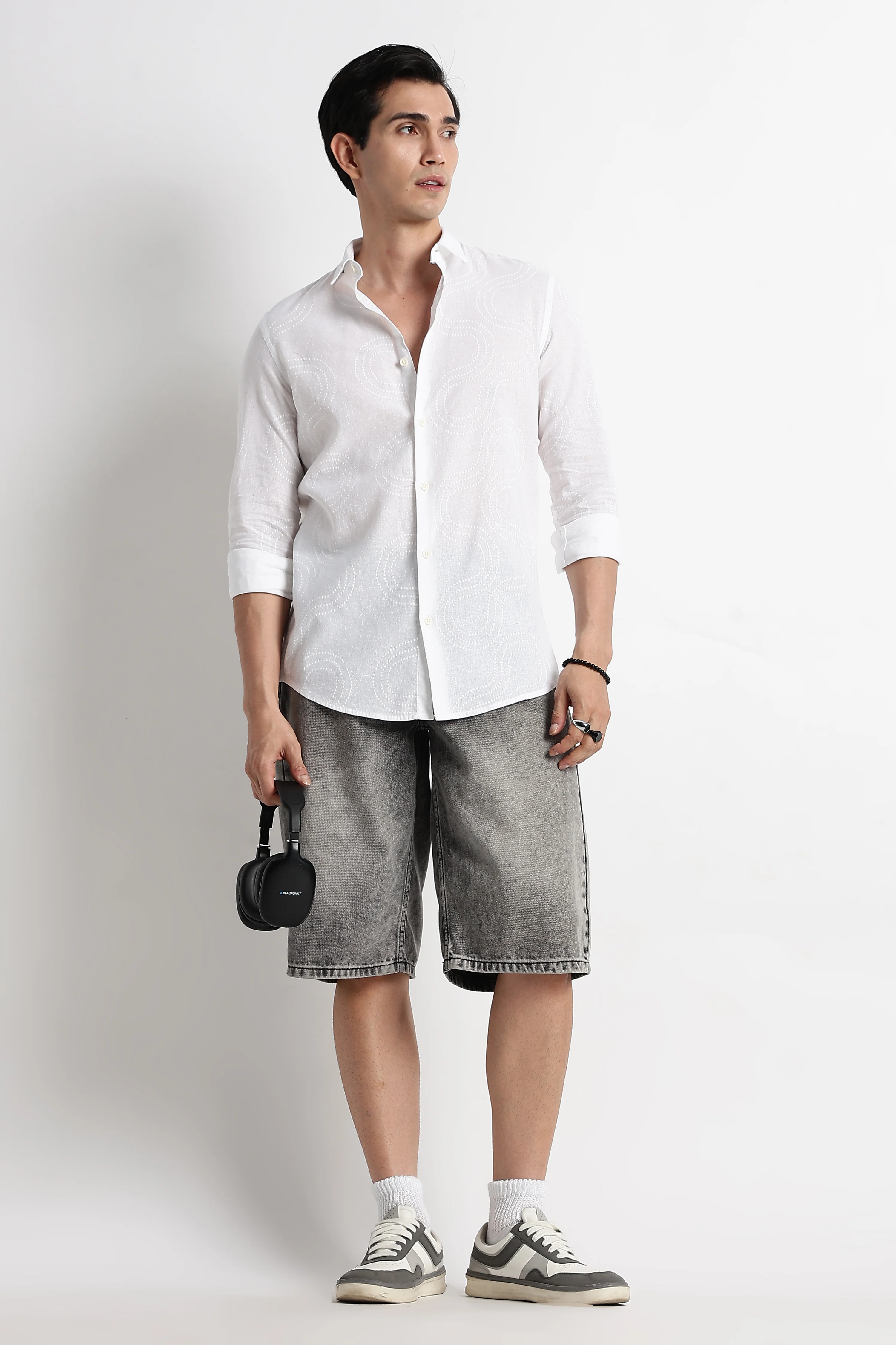 Men Embroidered Shirt - Image 9