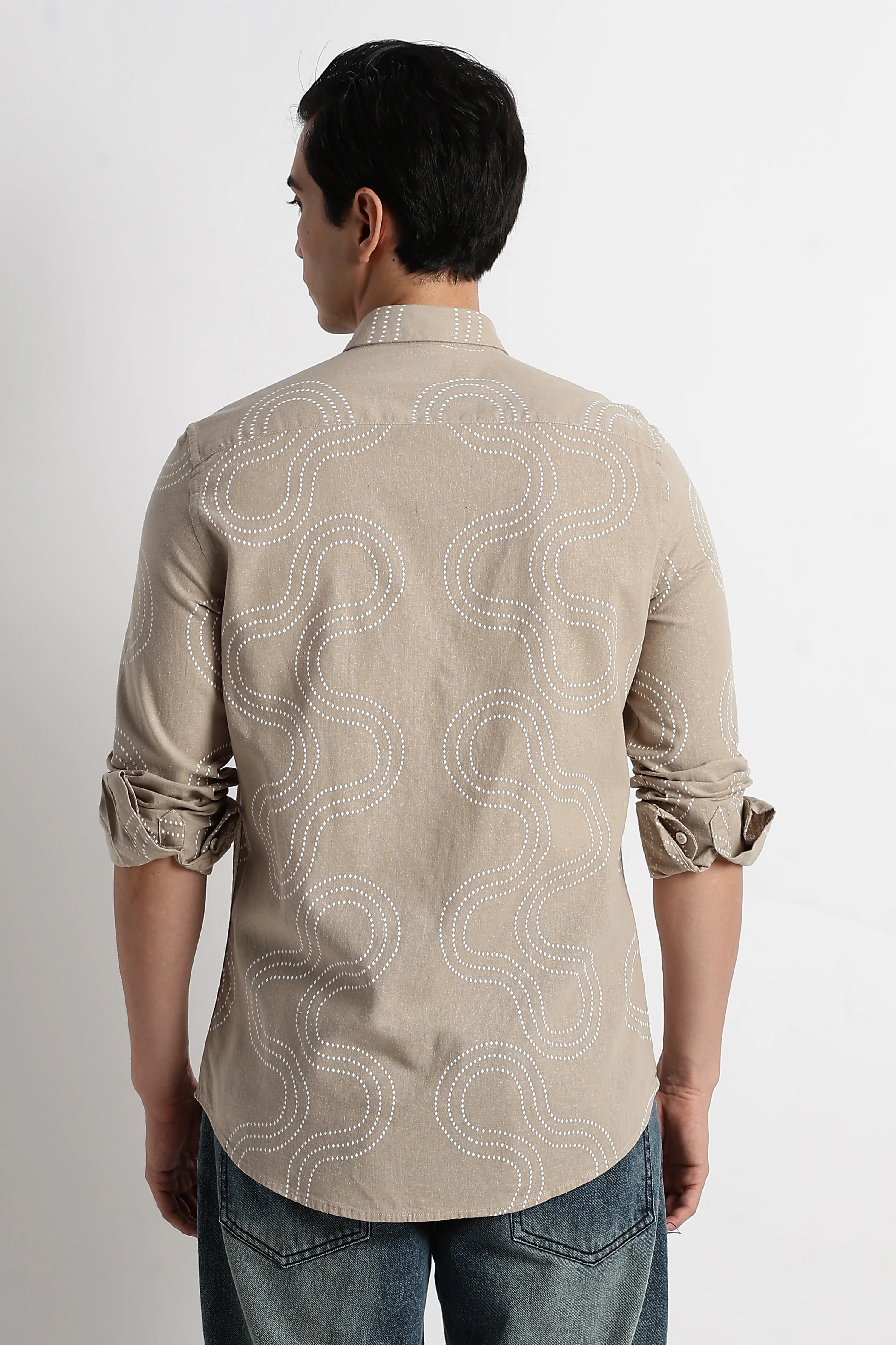 Men Embroidered Shirt - Image 2