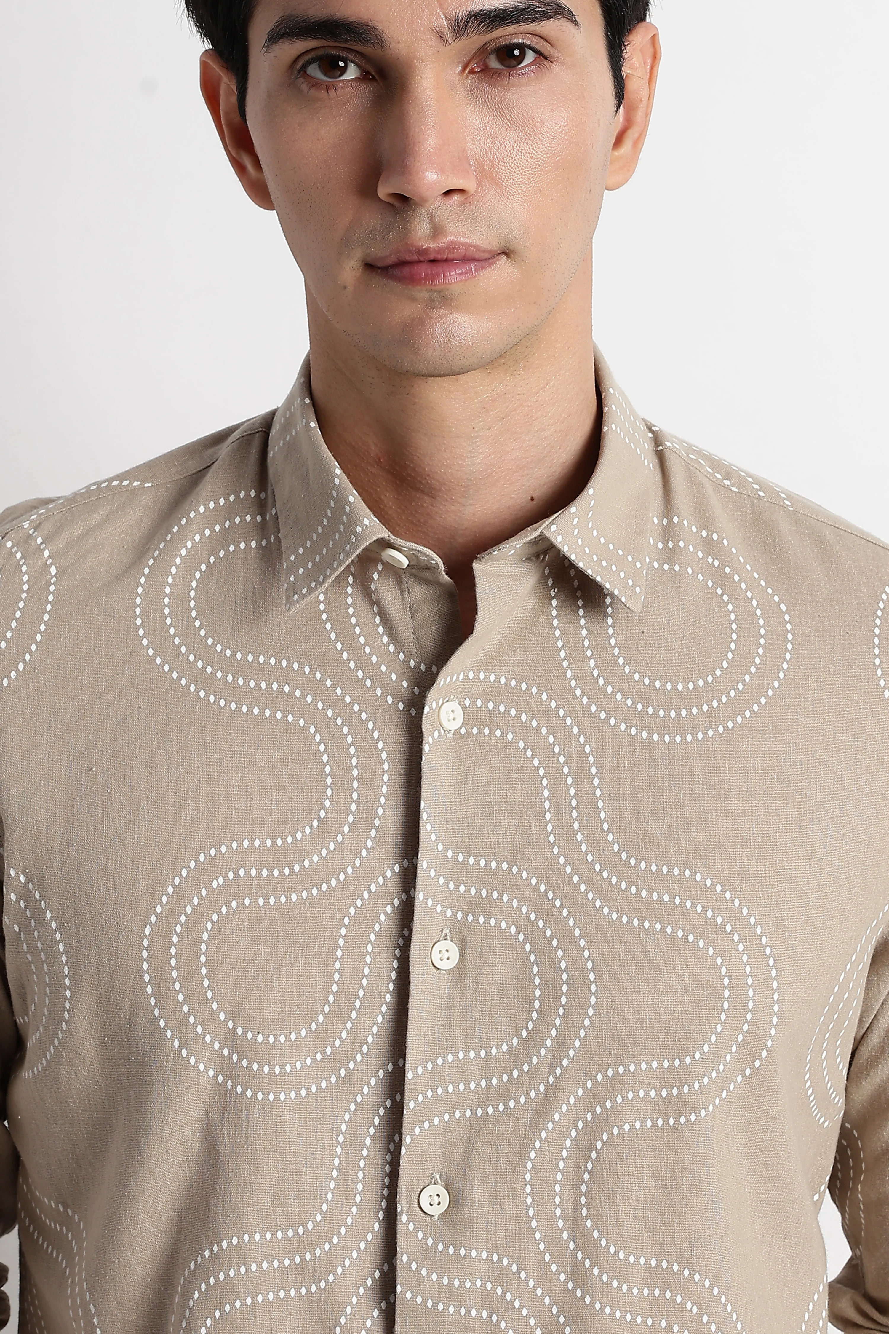 Men Embroidered Shirt - Image 6
