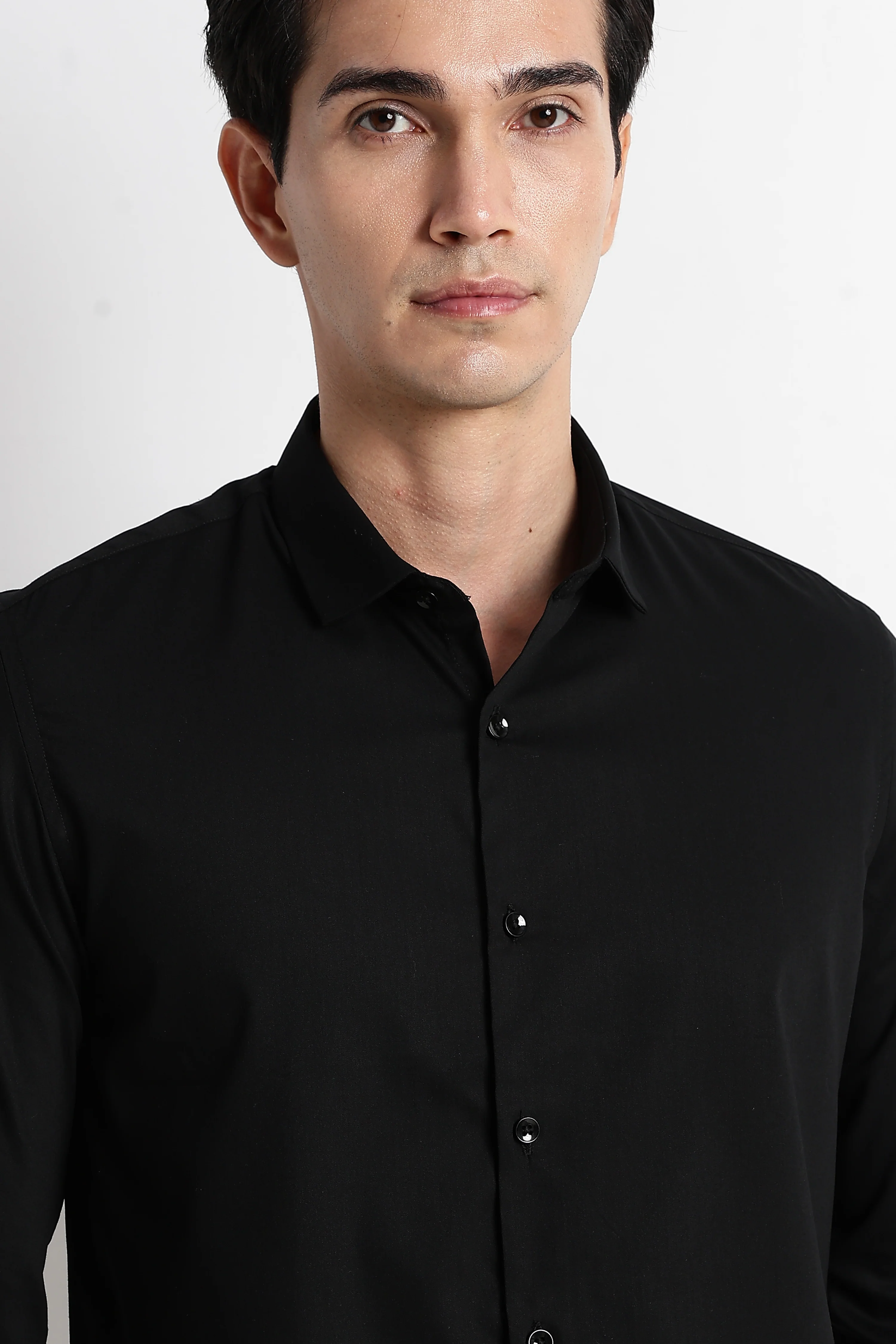 Men Essential Poly-Lycra Shirt - Image 11