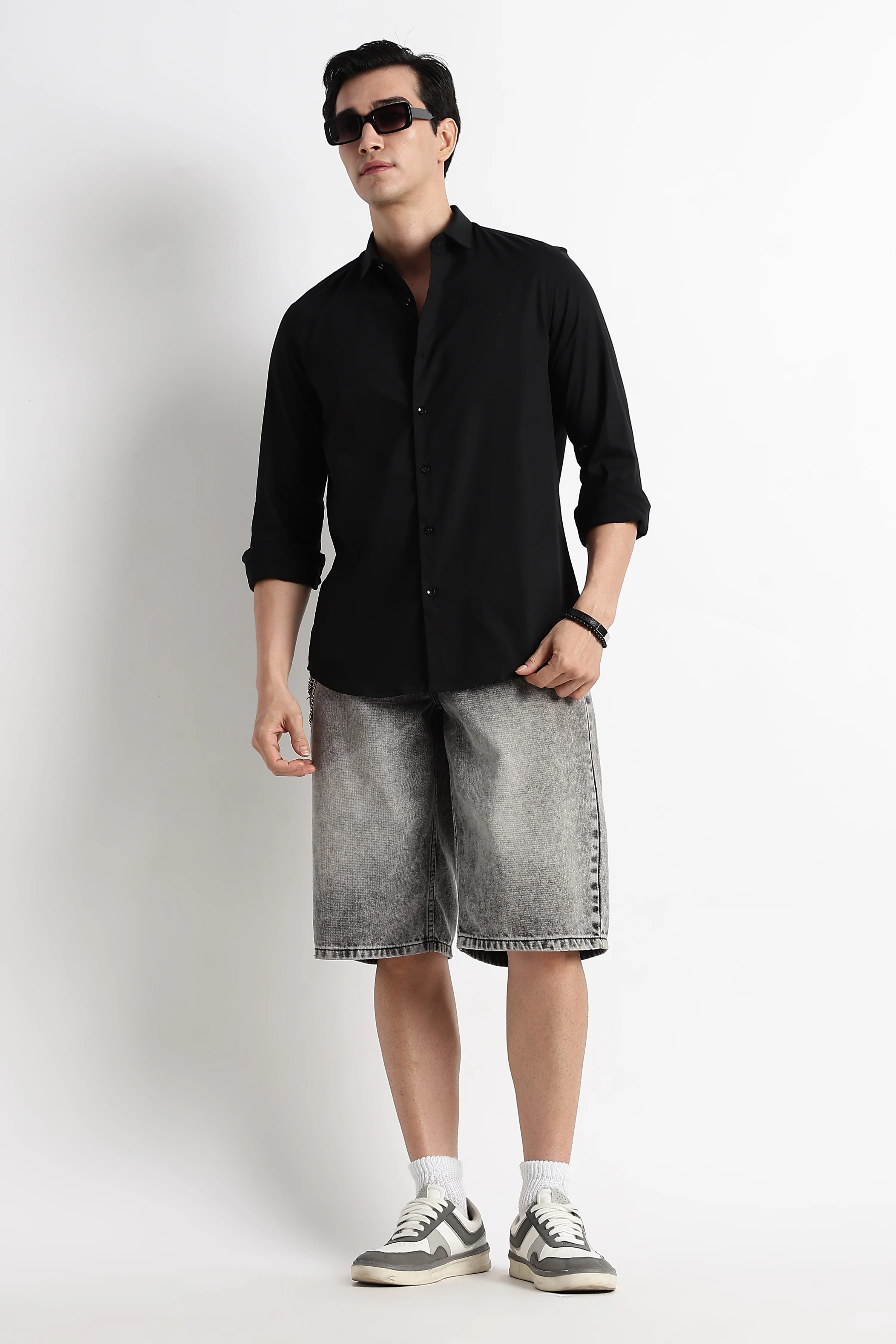 Men Essential Poly-Lycra Shirt - Image 7