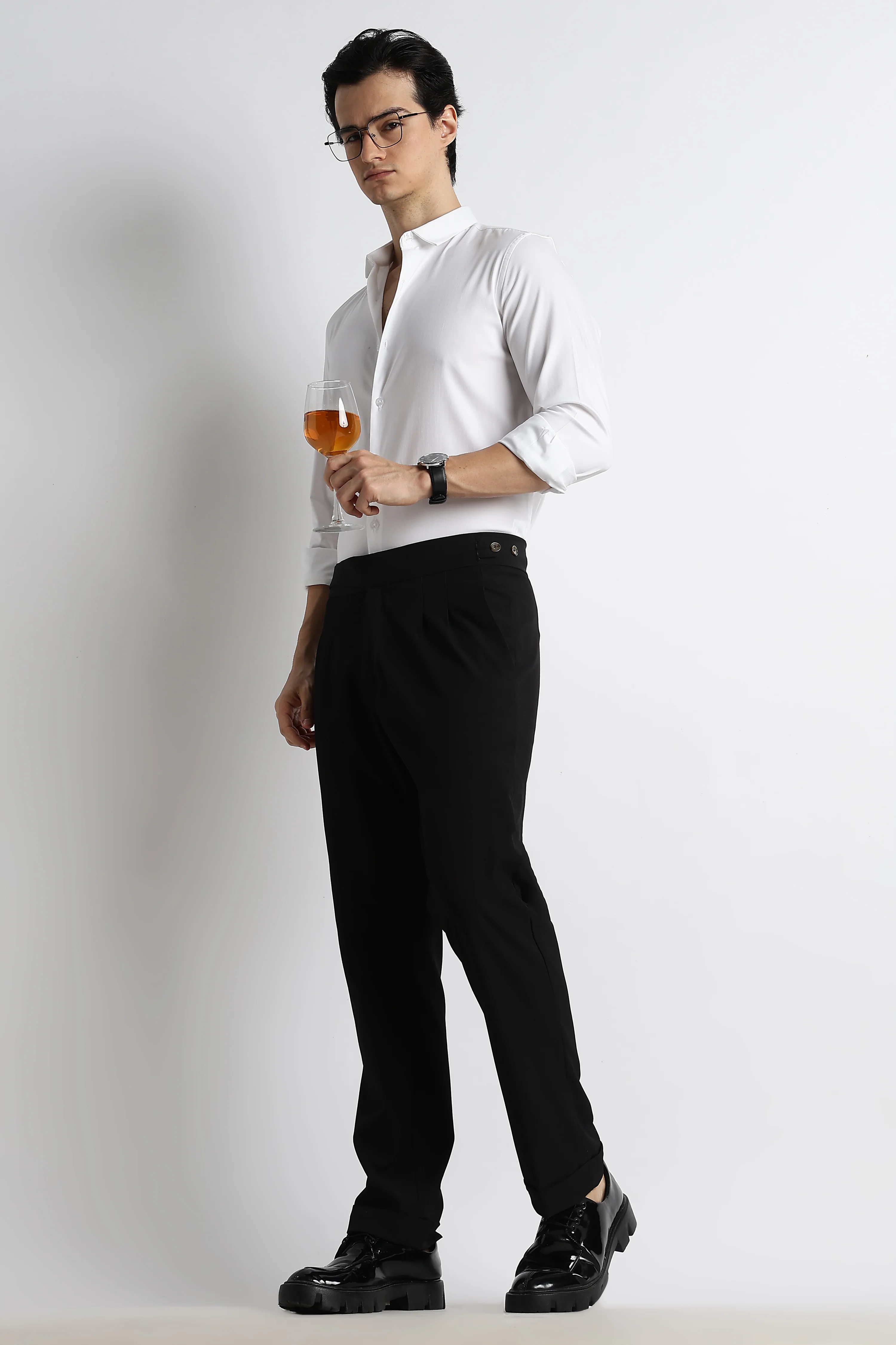 Men Essential Poly-Lycra Shirt