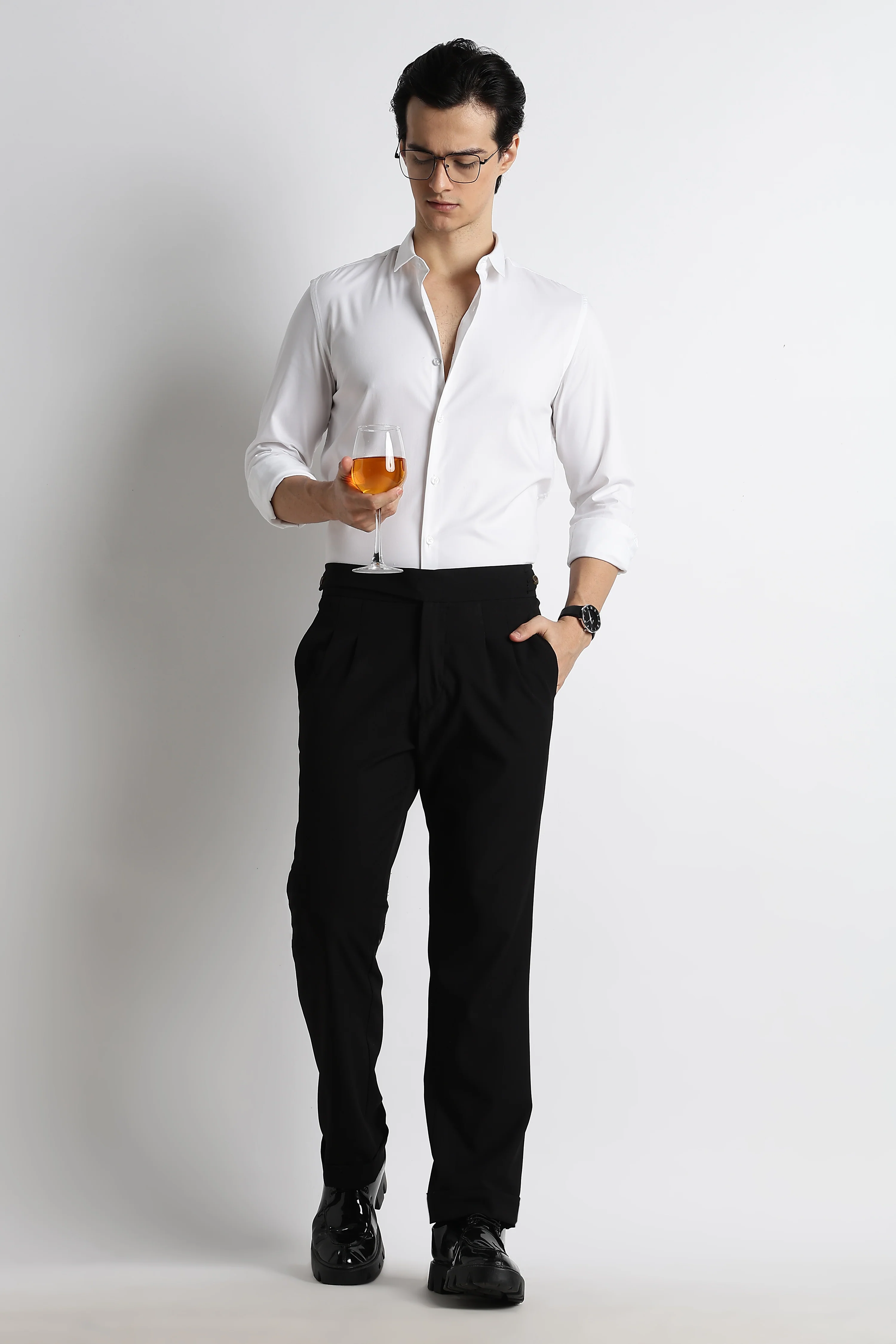 Men Essential Poly-Lycra Shirt - Image 7
