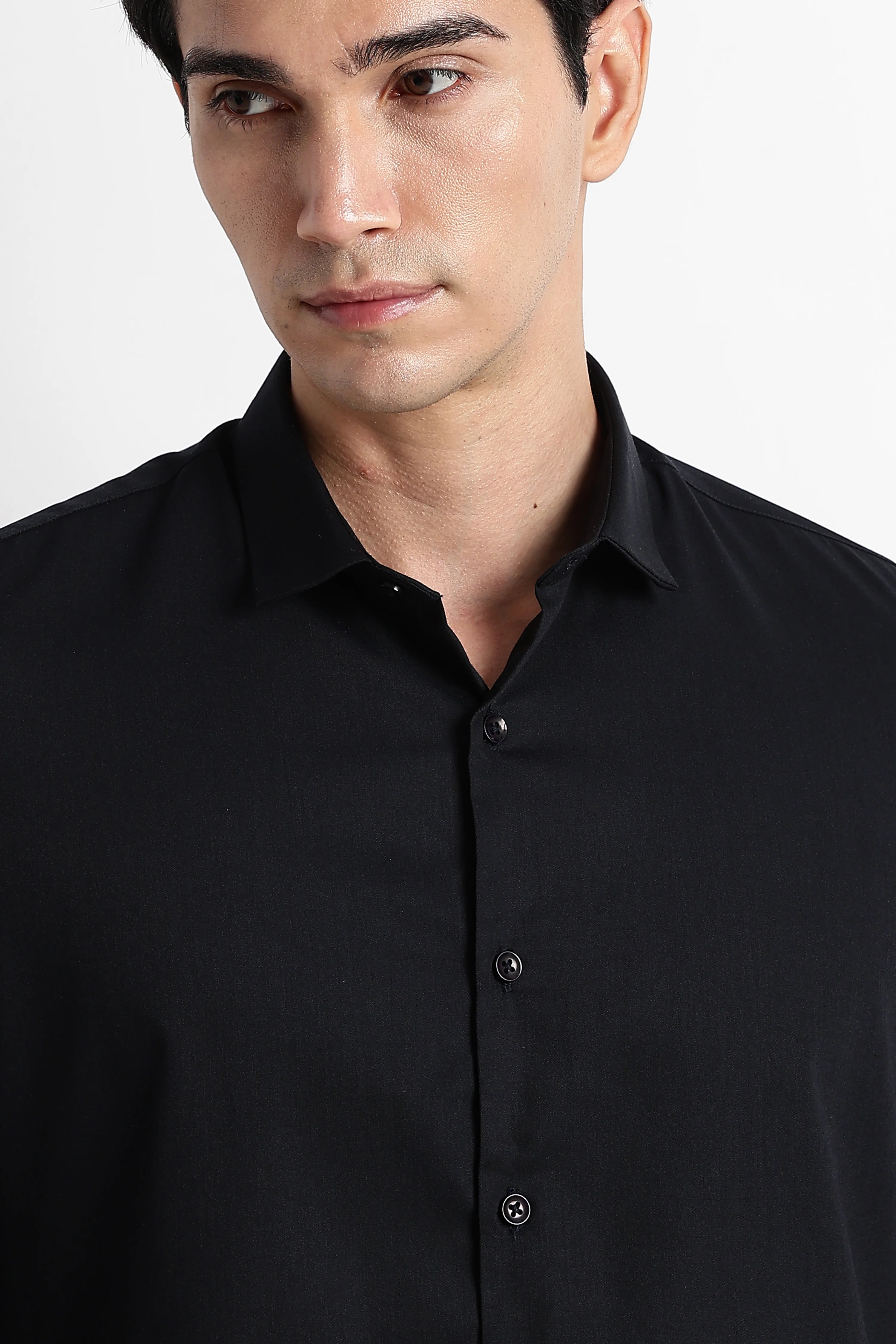 Men Essential Poly-Lycra Shirt - Image 11