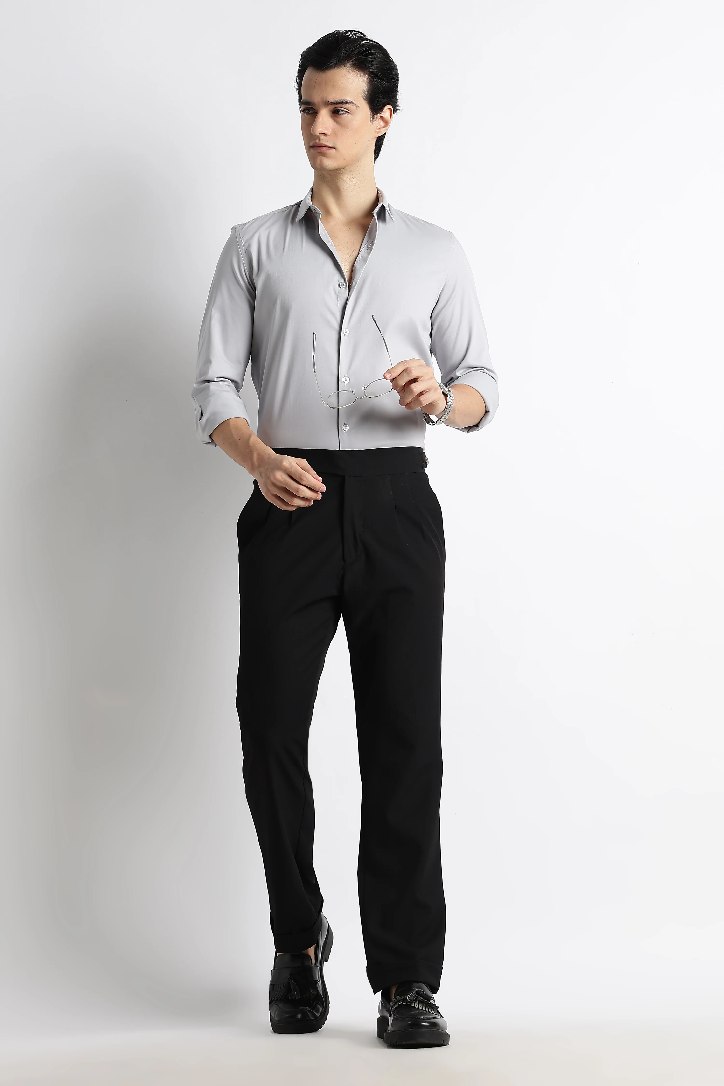 Men Essential Poly-Lycra Shirt - Image 10